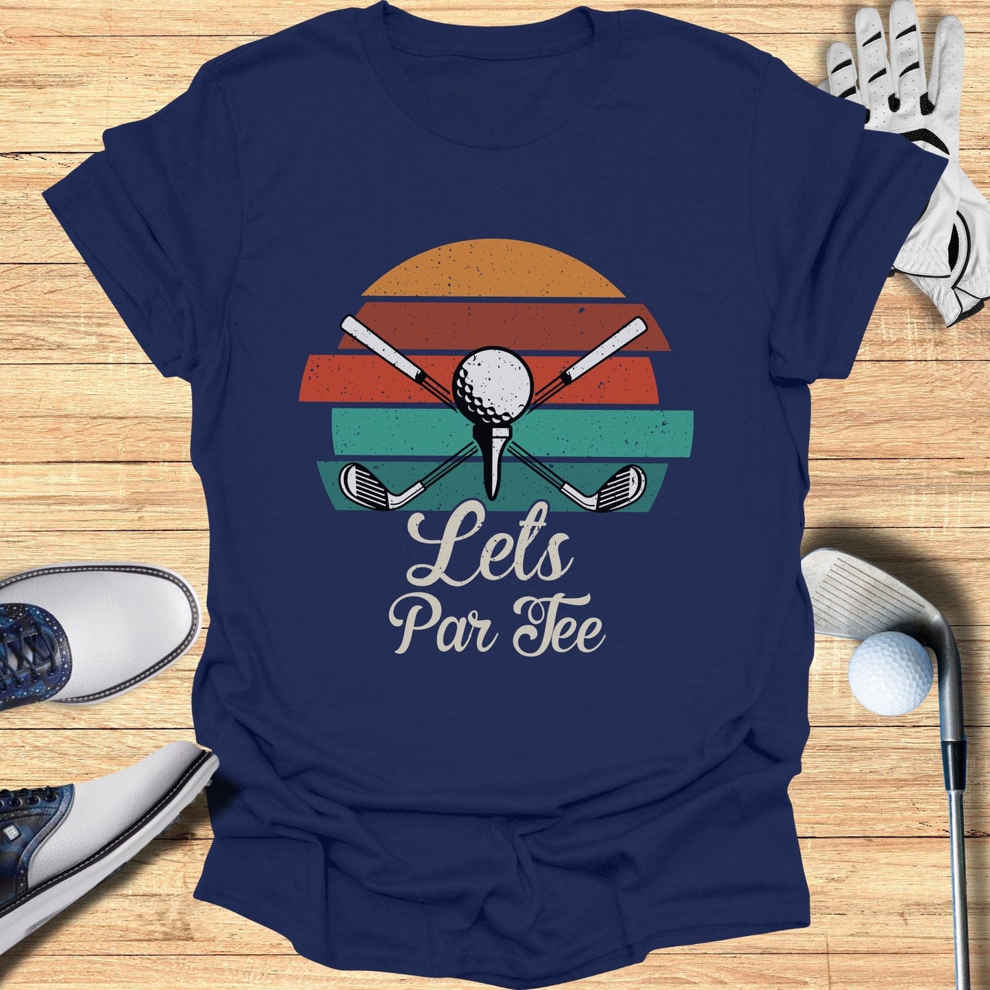 Let's Par Tee T-Shirt - Funny Golf Tee by Swing Epic