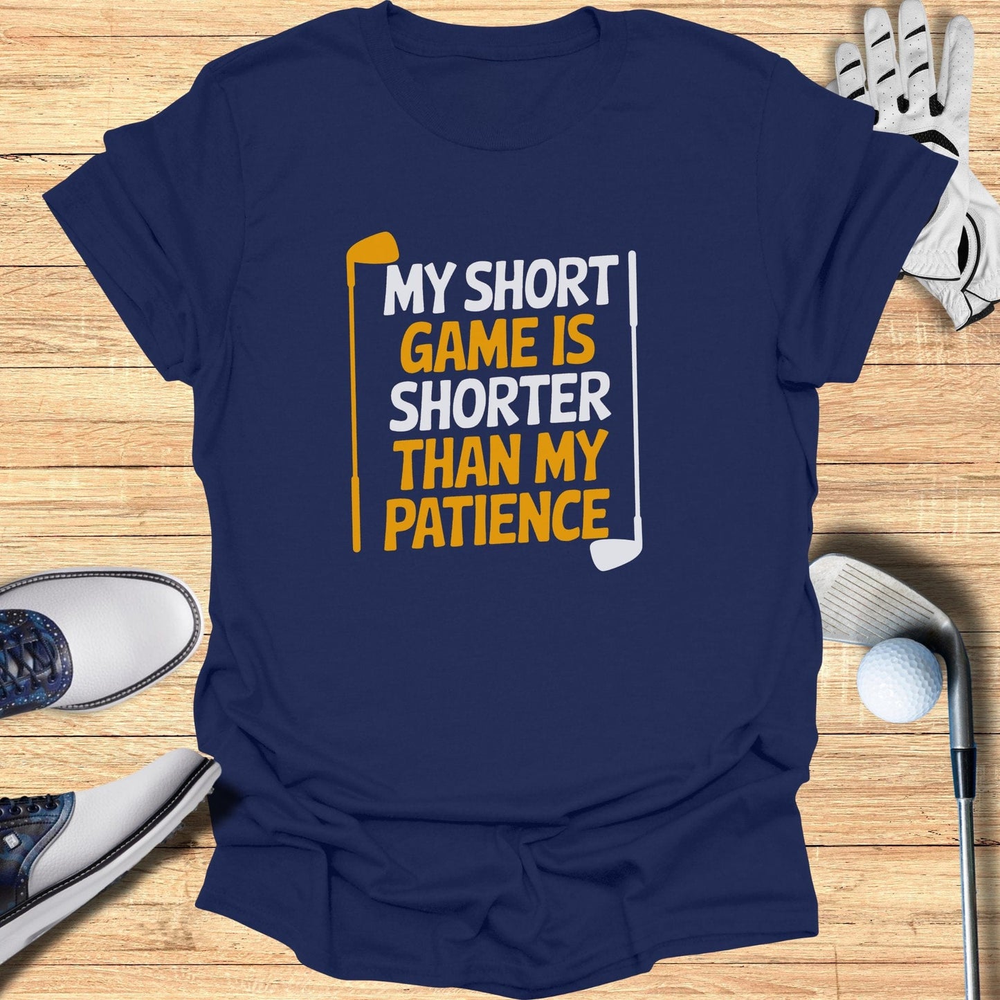My Short Game T-Shirt - Funny Golf Tee by Swing Epic