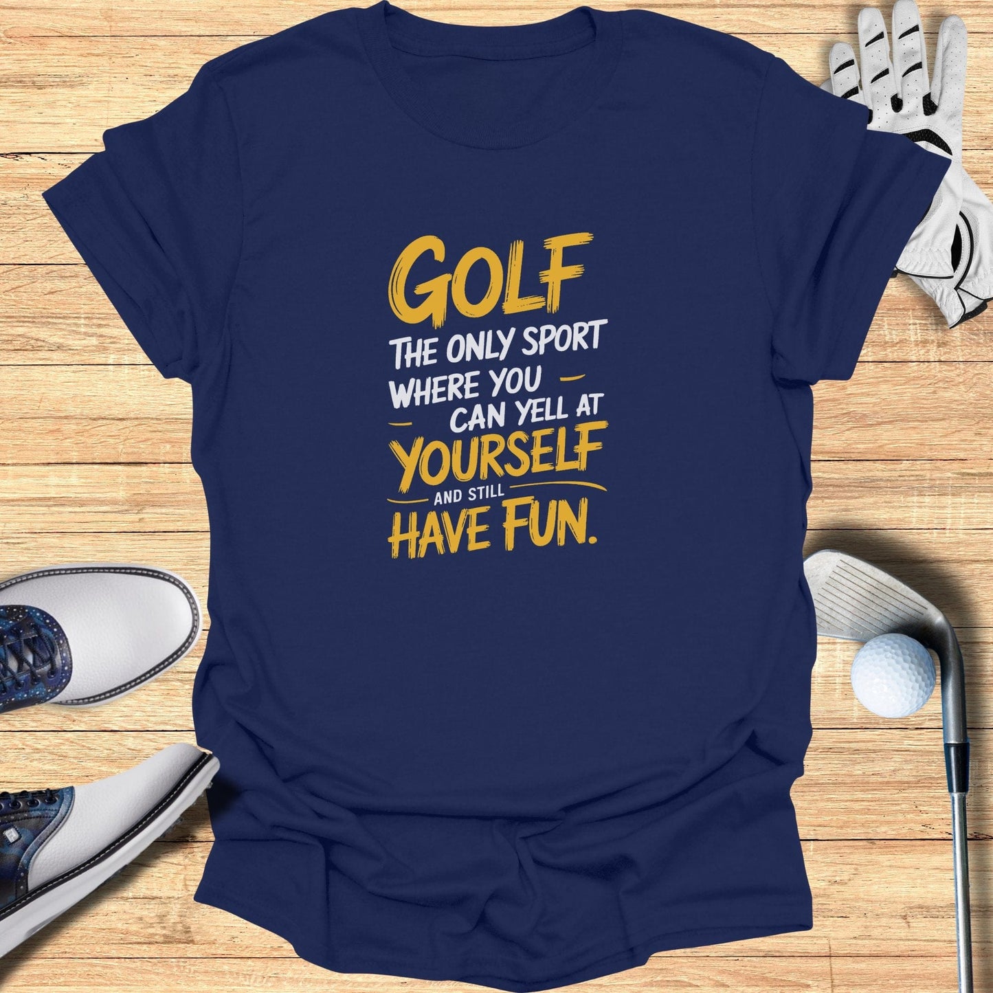 Golf The Only Sport T-Shirt - Funny Golf Tee by Swing Epic