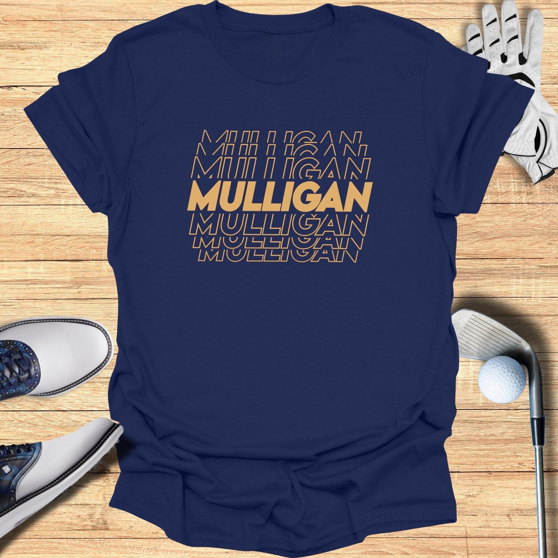 Mulligan Golf T-Shirt - Funny Golf Tee by Swing Epic