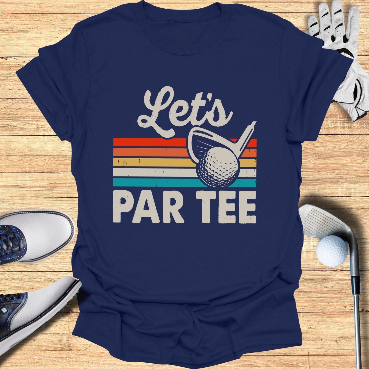 Let's Par Tee T-Shirt - Funny Golf Tee by Swing Epic