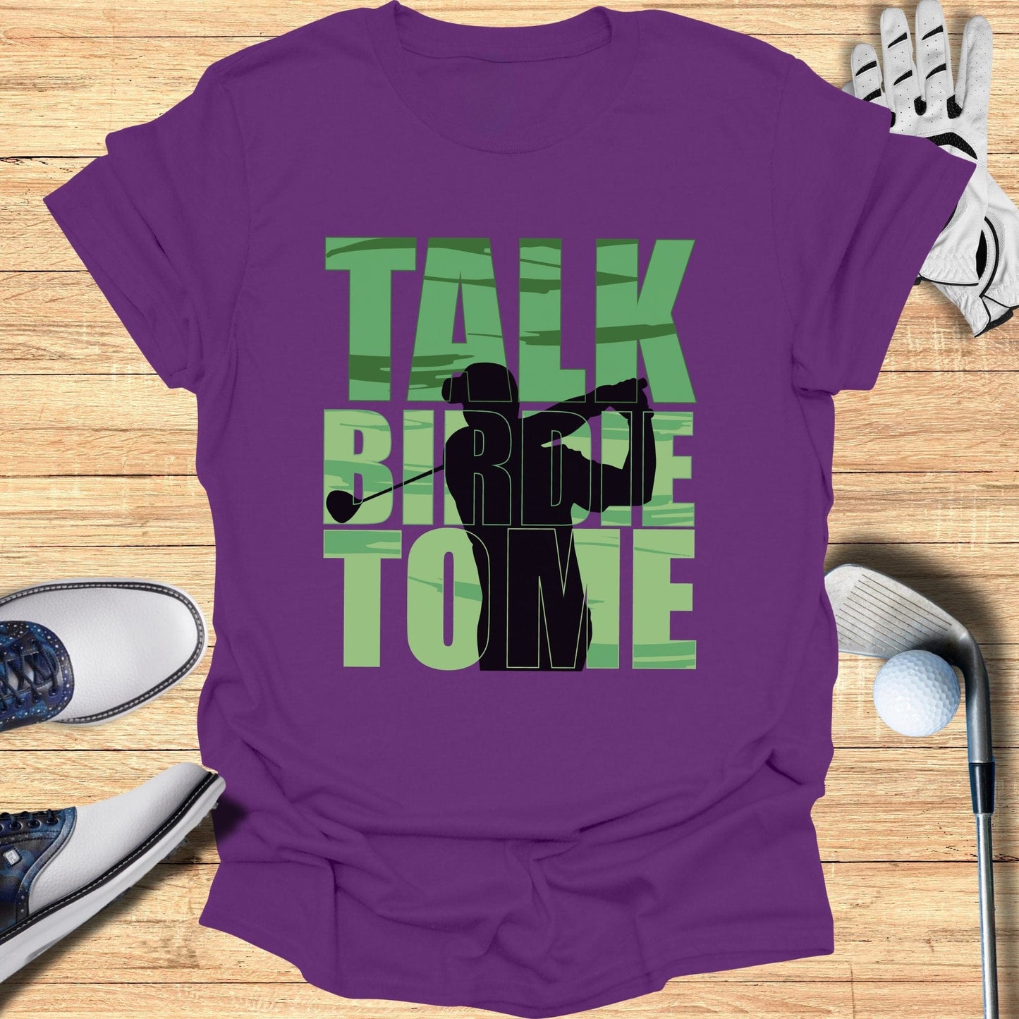 Talk Birdie To Me T-Shirt - Funny Golf Tee by Swing Epic