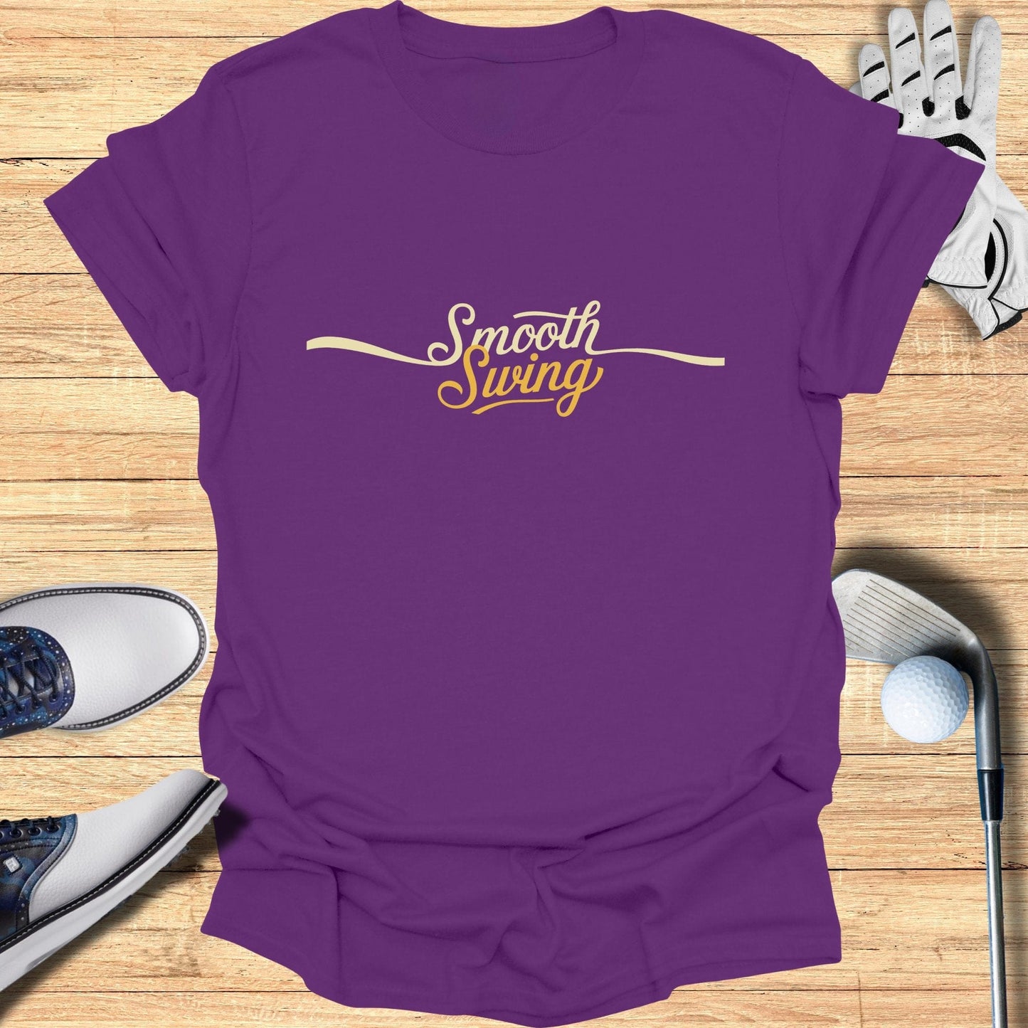 Smooth Swing T-Shirt - Funny Golf Tee by Swing Epic