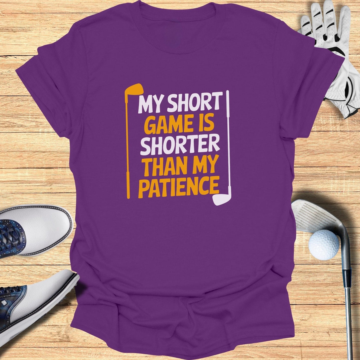 My Short Game T-Shirt - Funny Golf Tee by Swing Epic