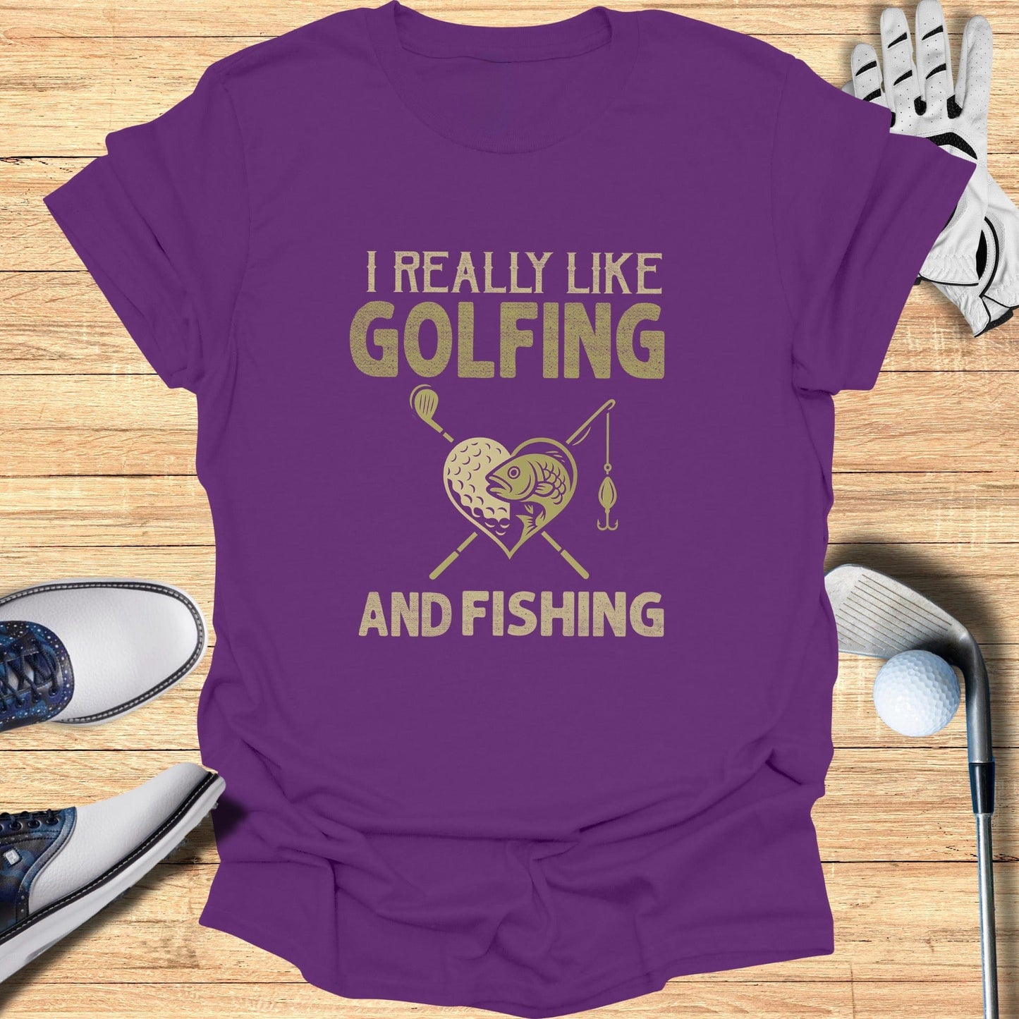 Golf & Fish All Day T-Shirt