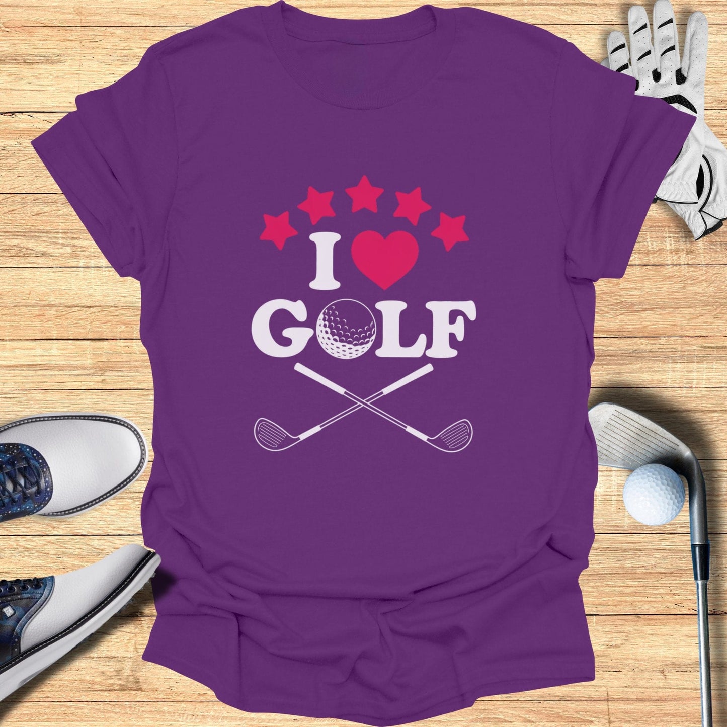 I Love Golf T-Shirt - Funny Golf Tee by Swing Epic
