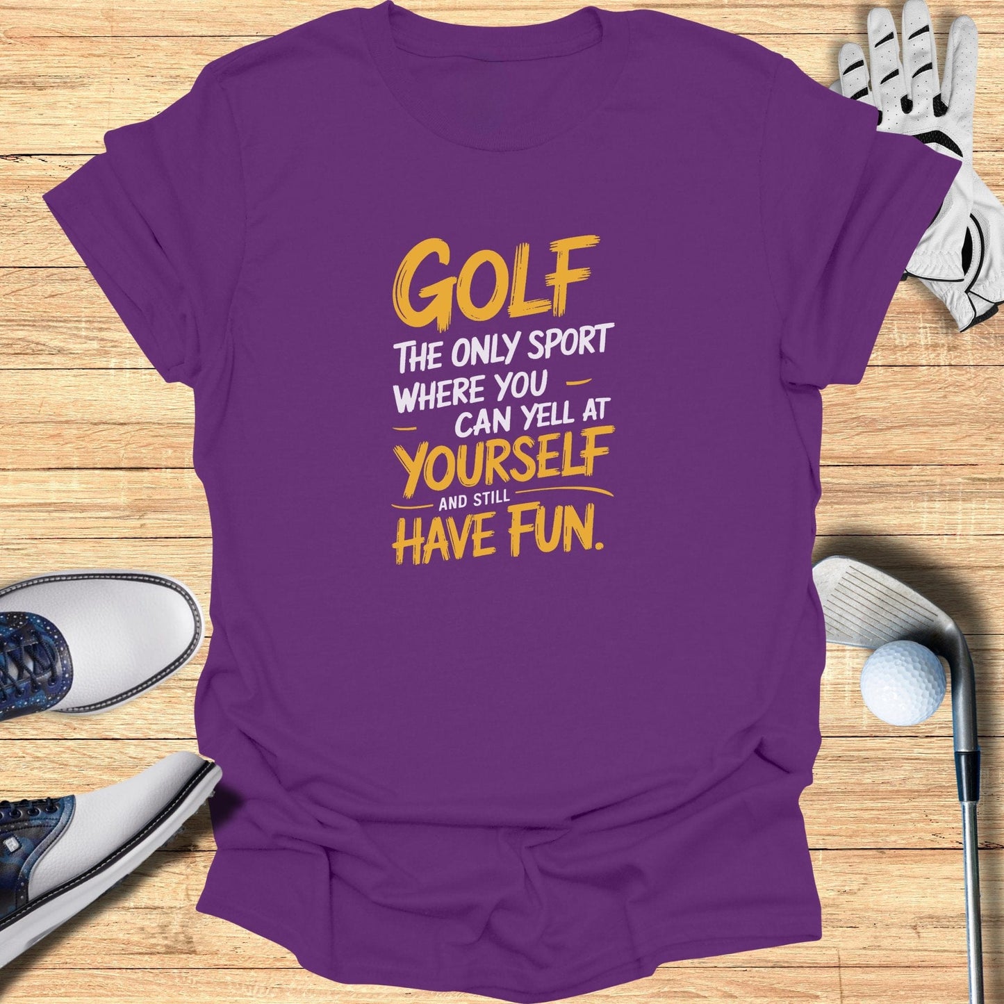 Golf The Only Sport T-Shirt - Funny Golf Tee by Swing Epic