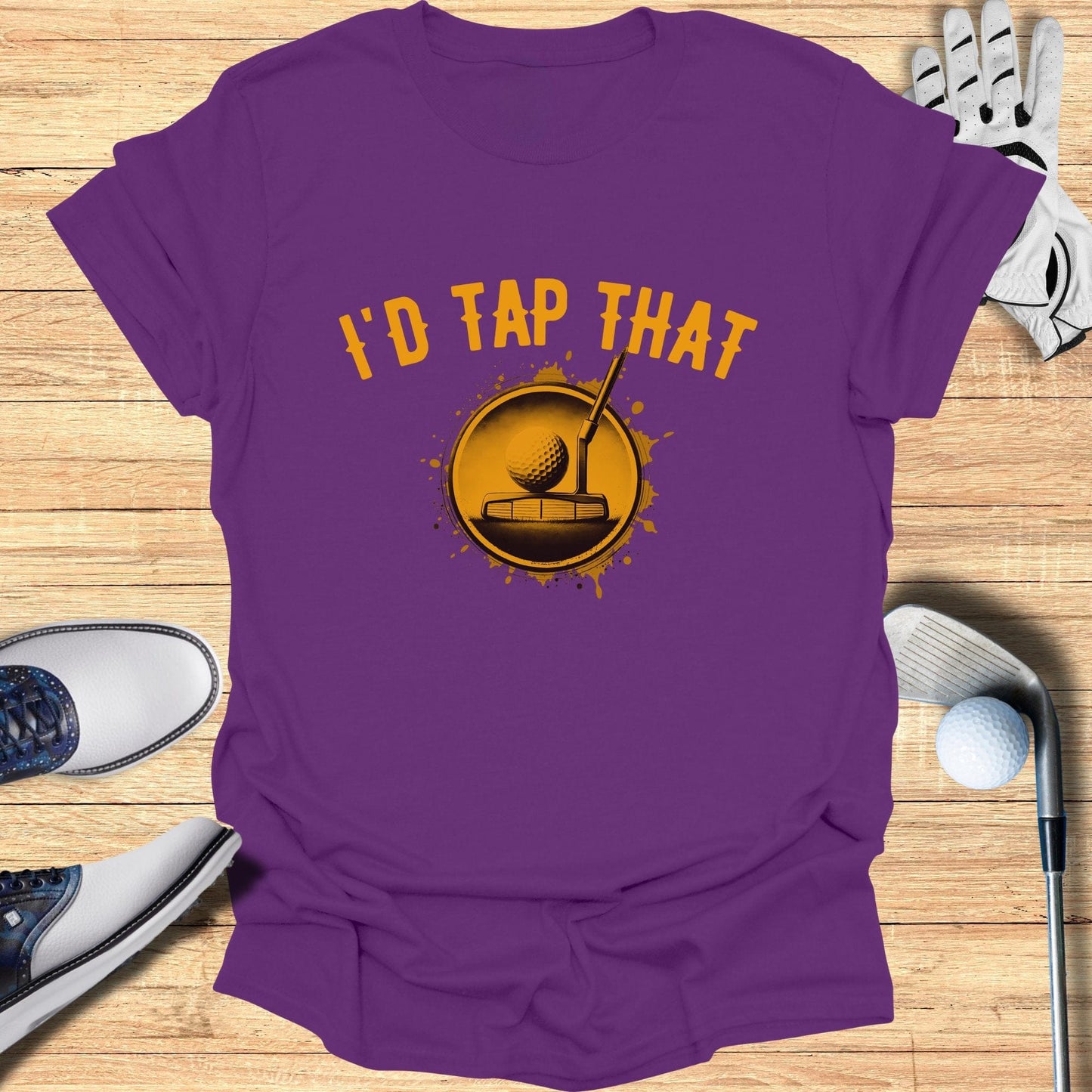 I'd Tap That T-Shirt - Funny Golf T-Shirt by SwingEpic