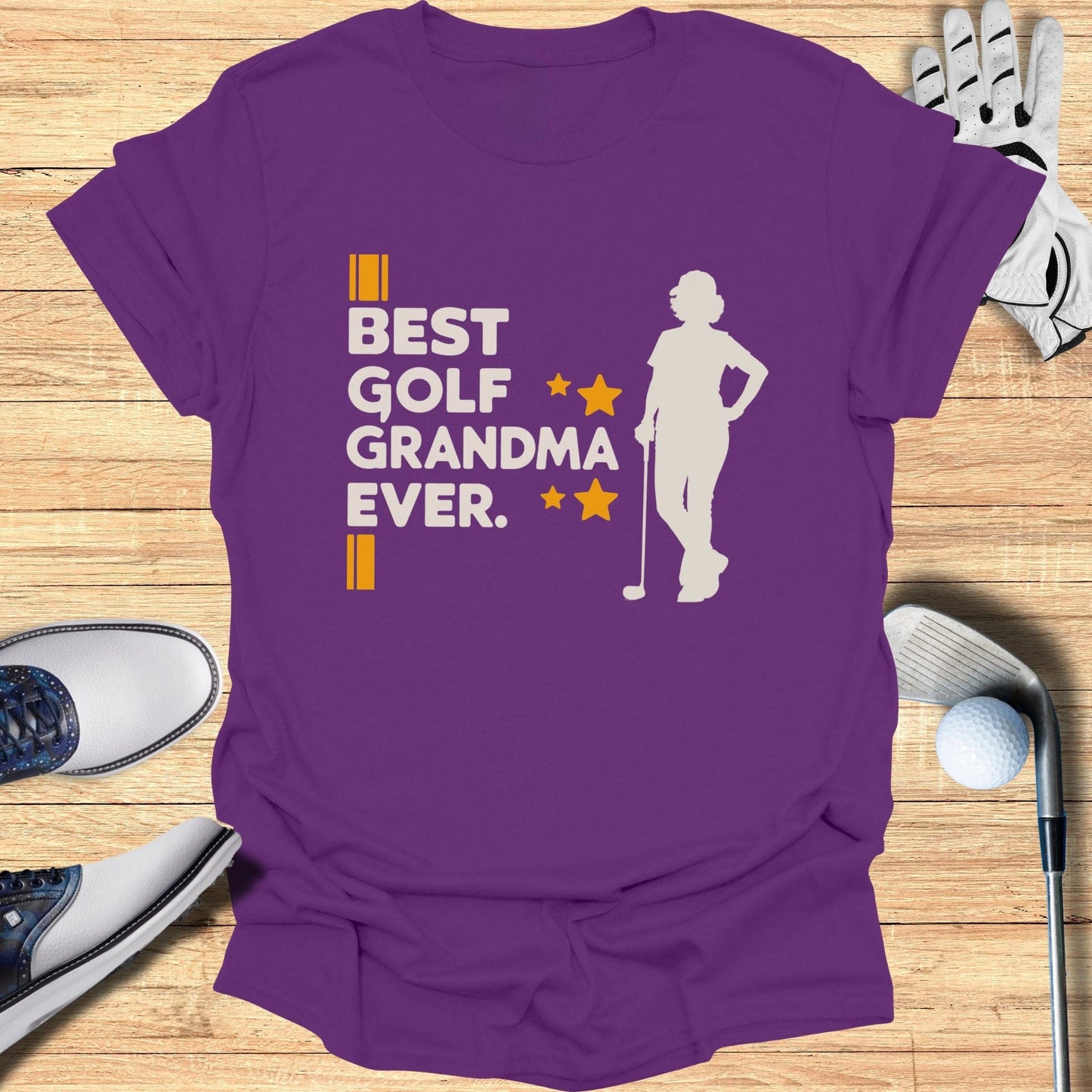 Best Golf Grandma Ever T-Shirt - Funny Golf Tee by Swing Epic