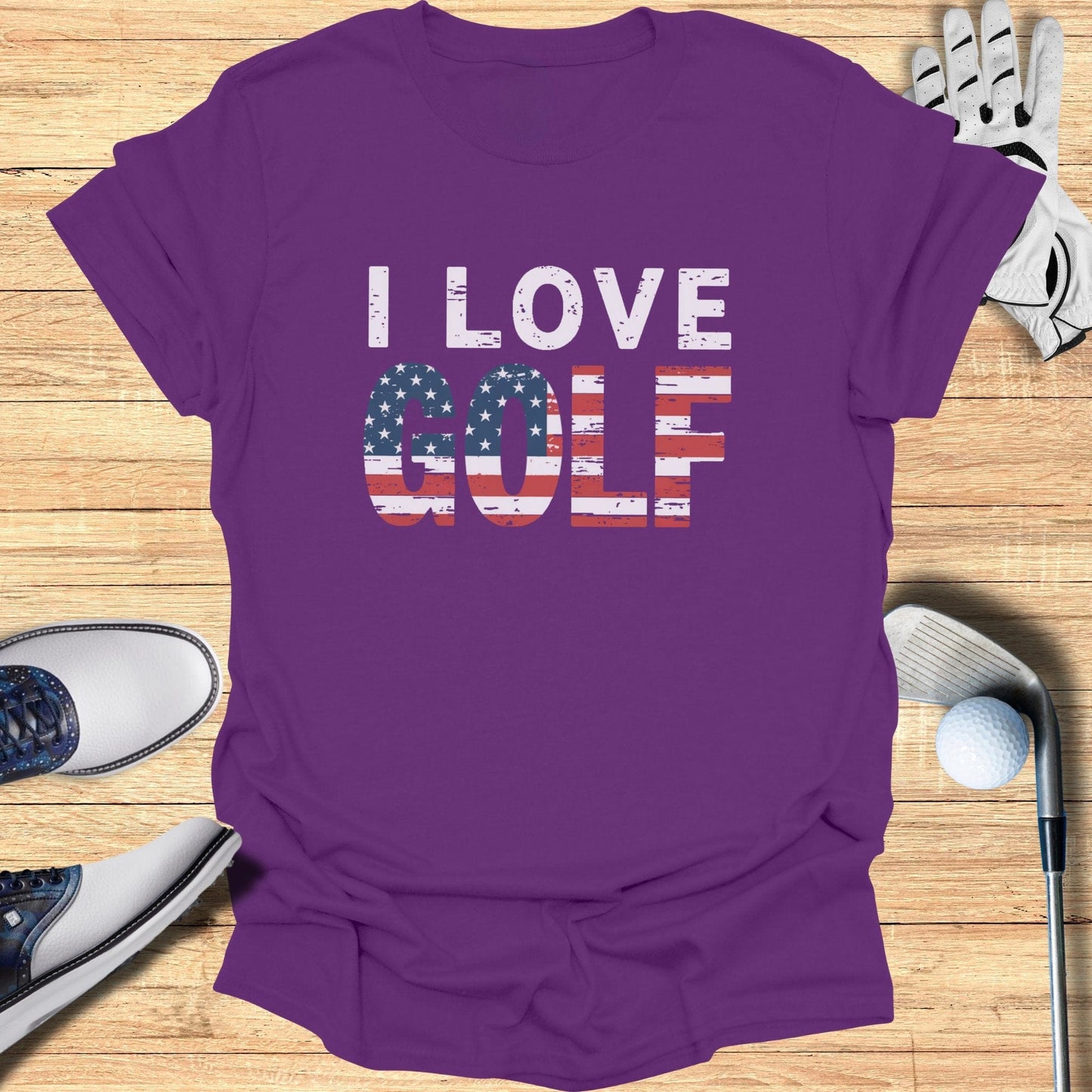I Love Golf T-Shirt - Funny Golf Tee by Swing Epic