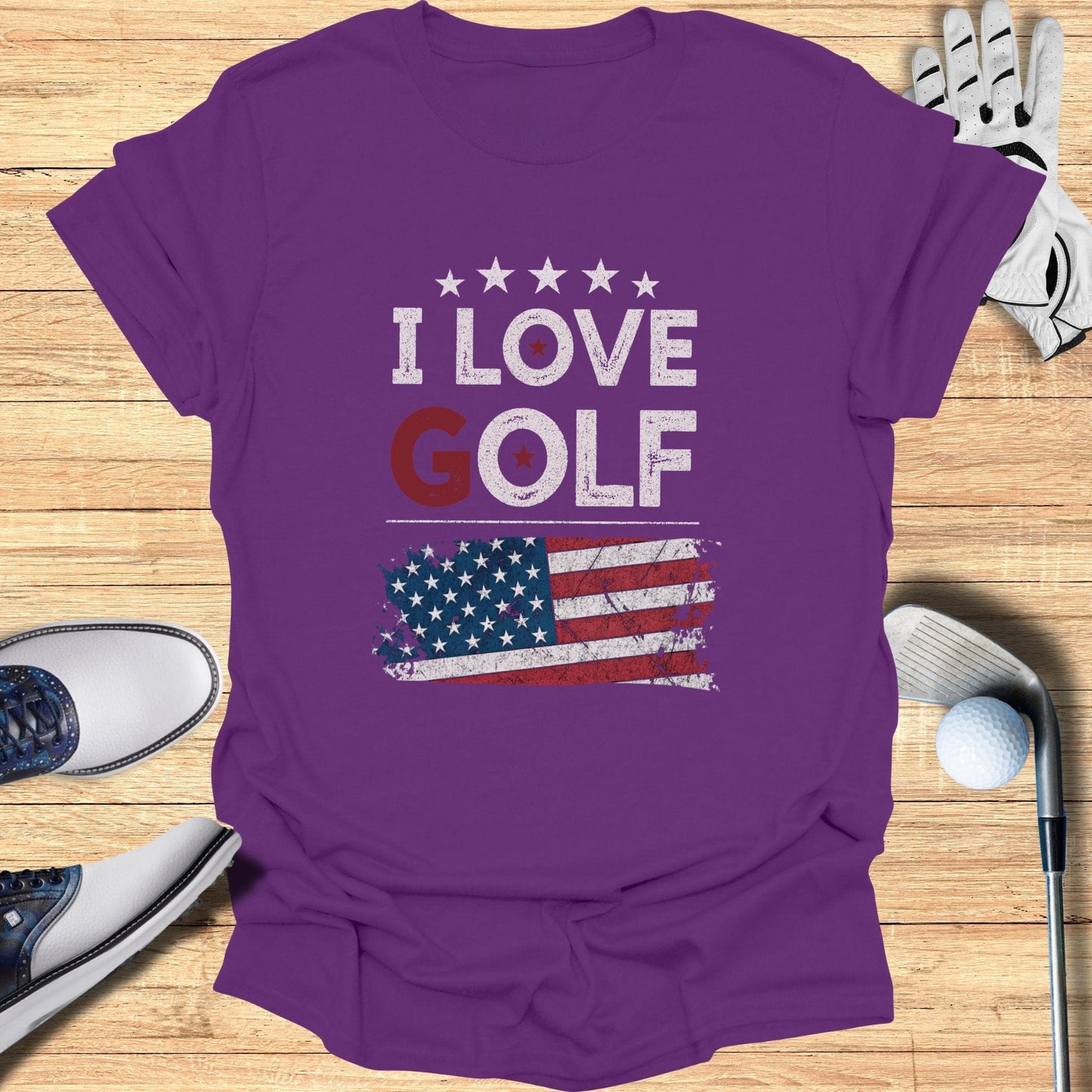 I Love Golf T-Shirt - Funny Golf Tee by Swing Epic