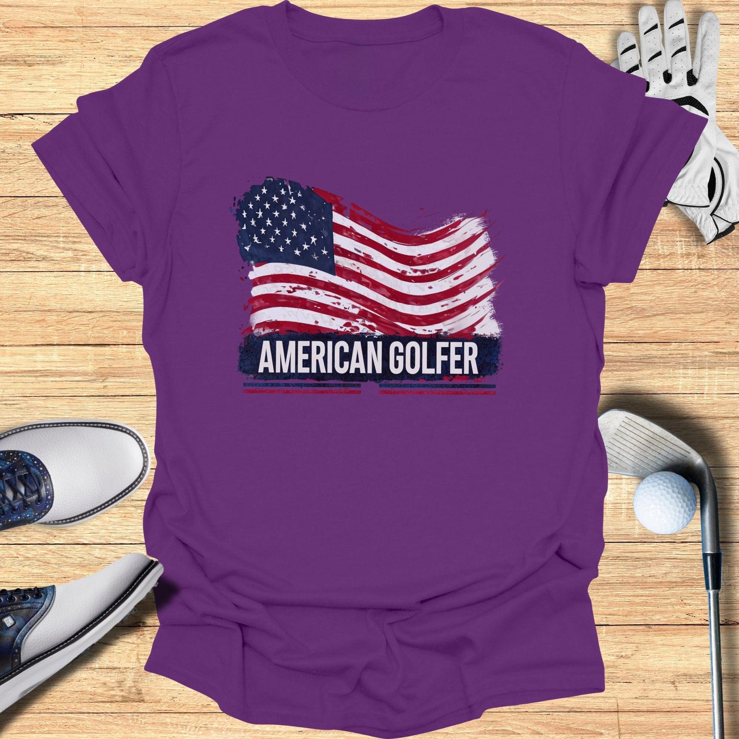 American Golfer T-Shirt - Funny Golf Tee by Swing Epic