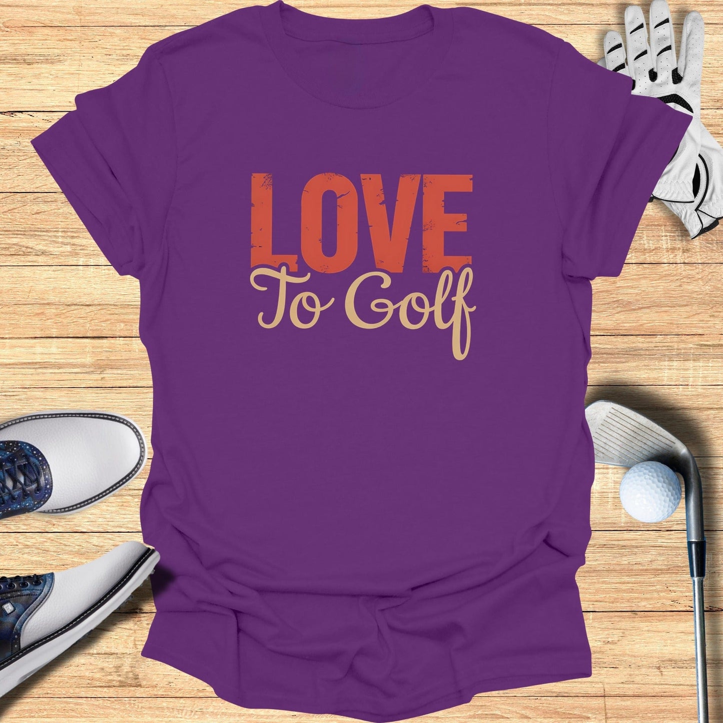 Love to Golf T-Shirt - Funny Golf T-Shirt by SwingEpic