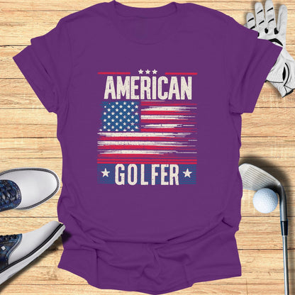 American Golfer T-Shirt - Funny Golf Tee by Swing Epic