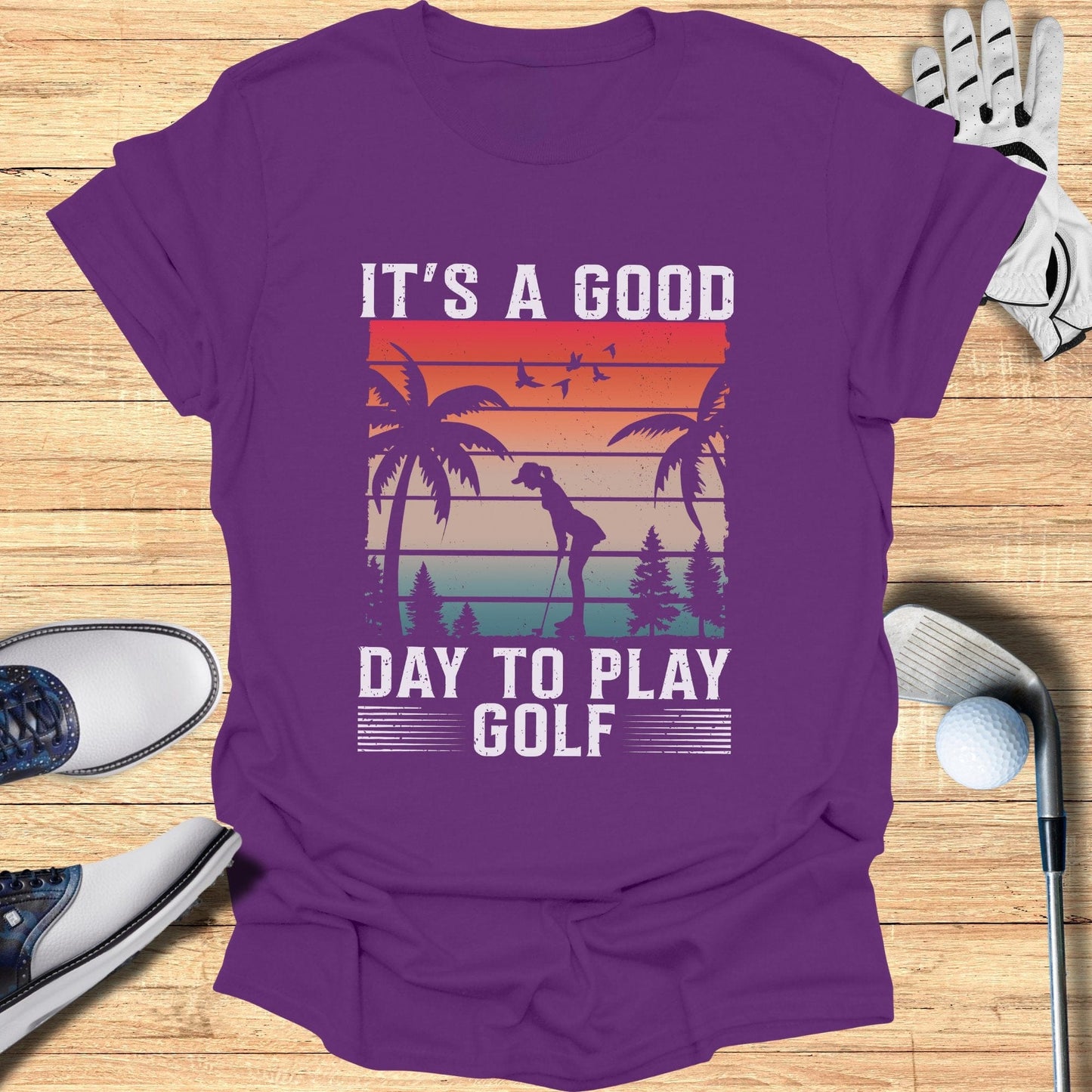 It's a Good Day to Play Golf T-Shirt - Funny Golf Tee by Swing Epic