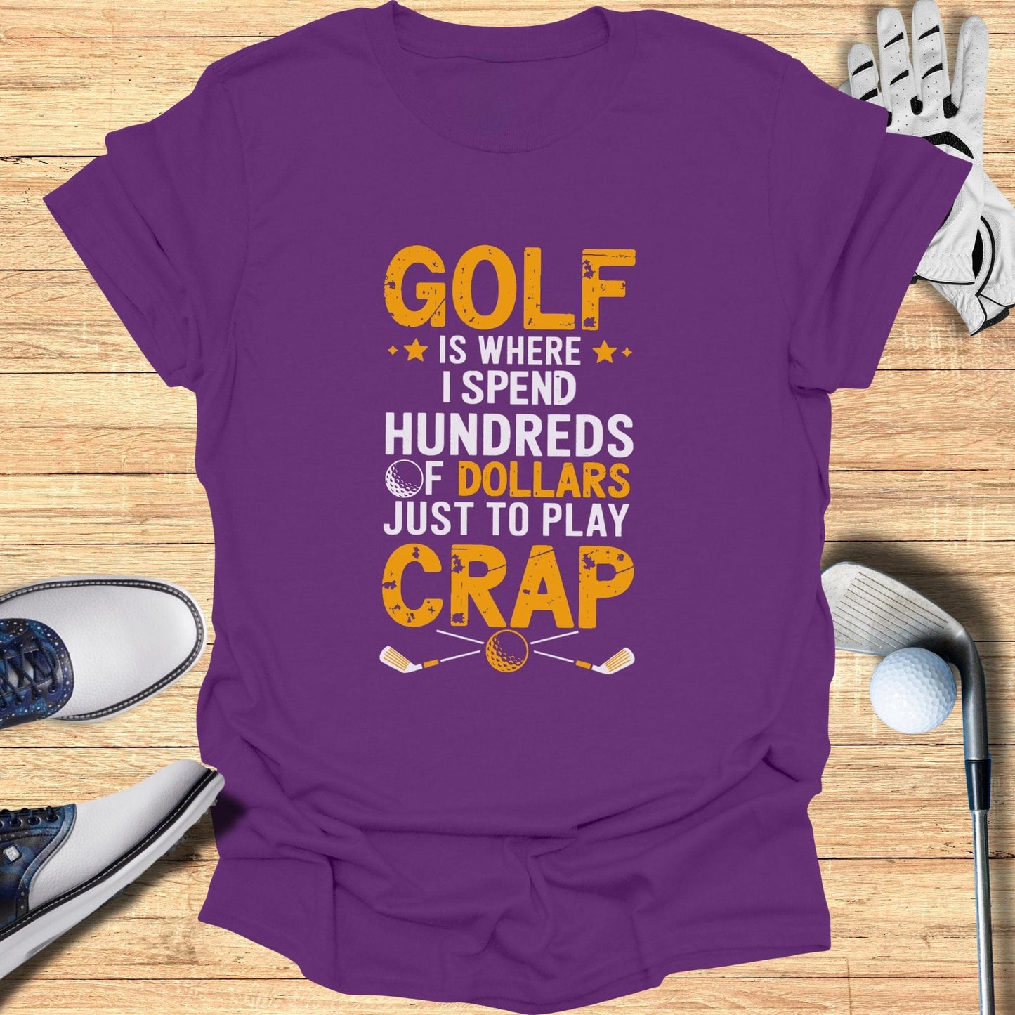 Golf Is Where I Lose T-Shirt - Funny Golf Tee by Swing Epic