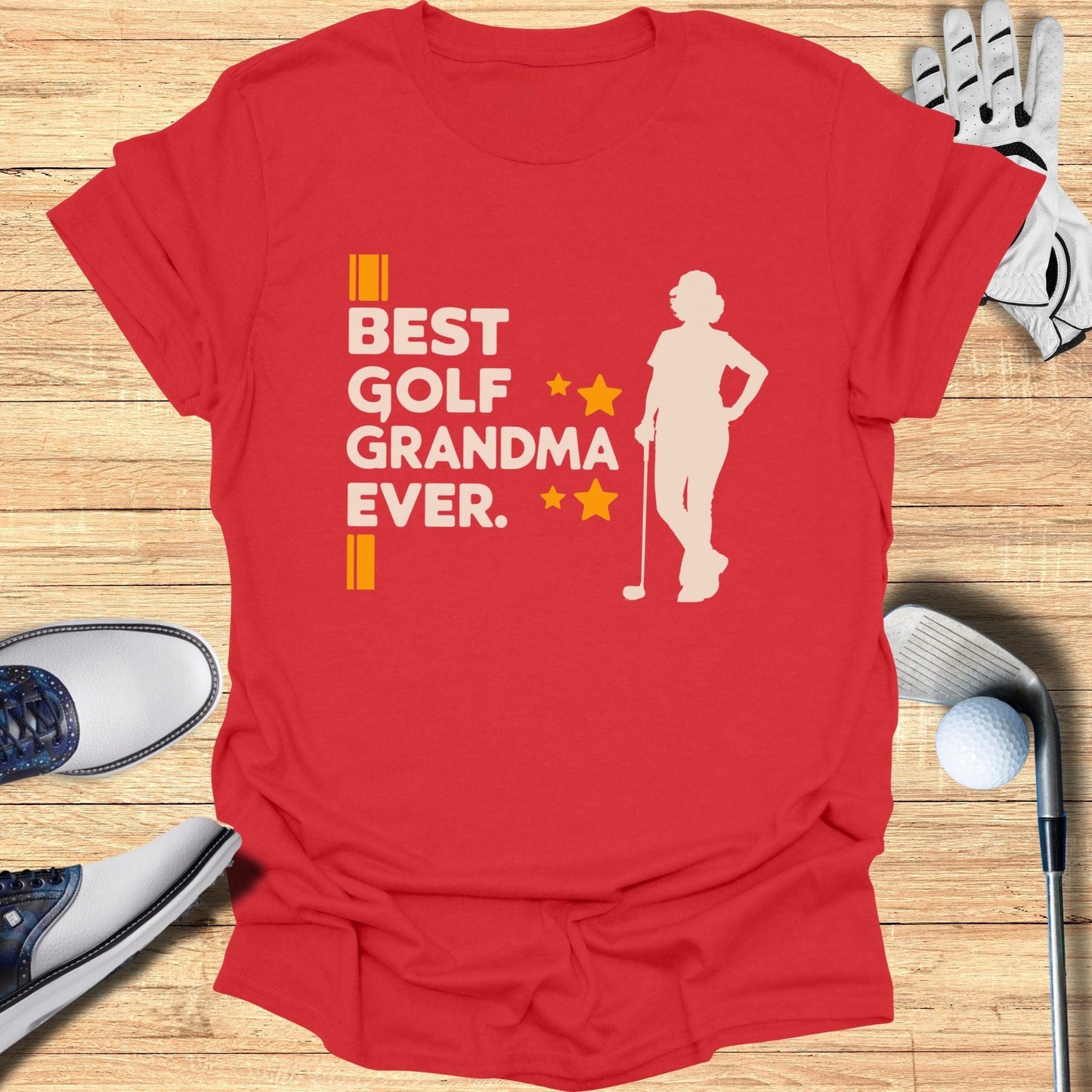Best Golf Grandma Ever T-Shirt - Funny Golf Tee by Swing Epic