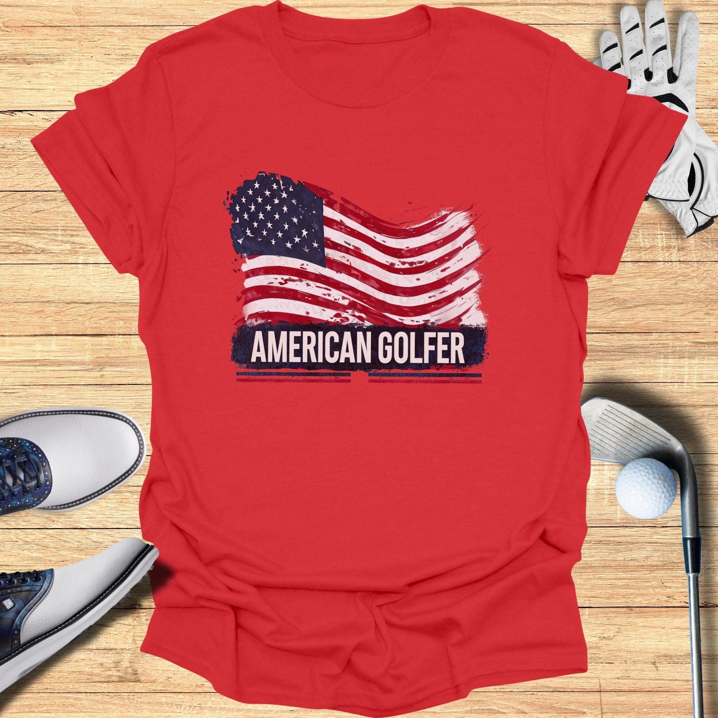 American Golfer T-Shirt - Funny Golf Tee by Swing Epic