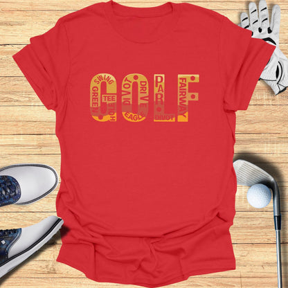 Golf Lingo T-Shirt - Funny Golf Tee by Swing Epic