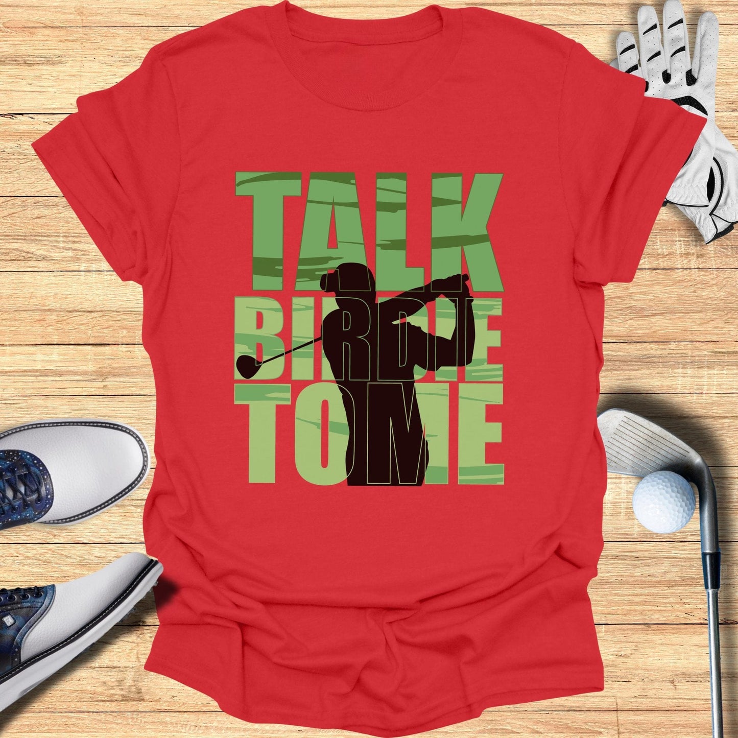 Talk Birdie To Me T-Shirt - Funny Golf Tee by Swing Epic