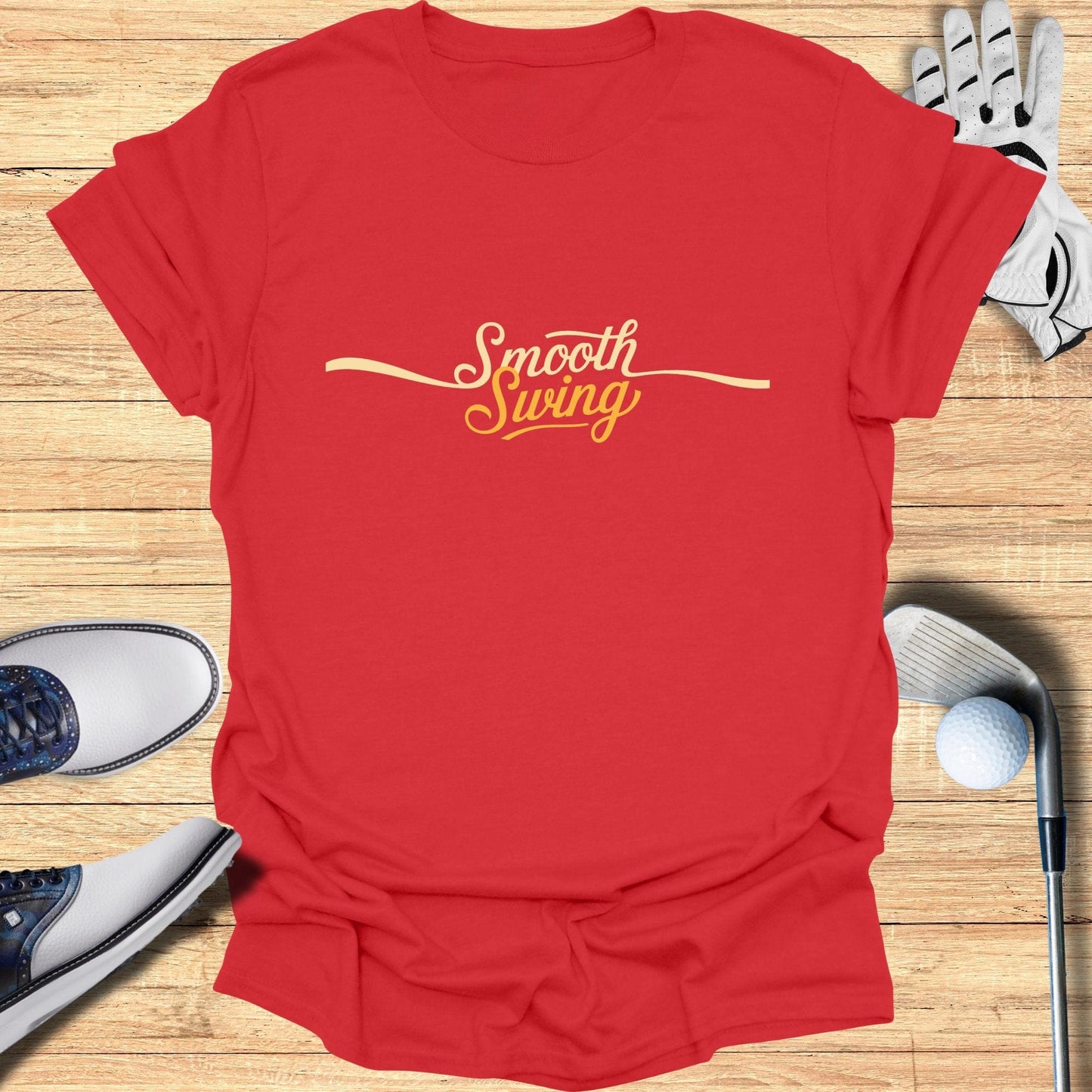 Smooth Swing T-Shirt - Funny Golf Tee by Swing Epic