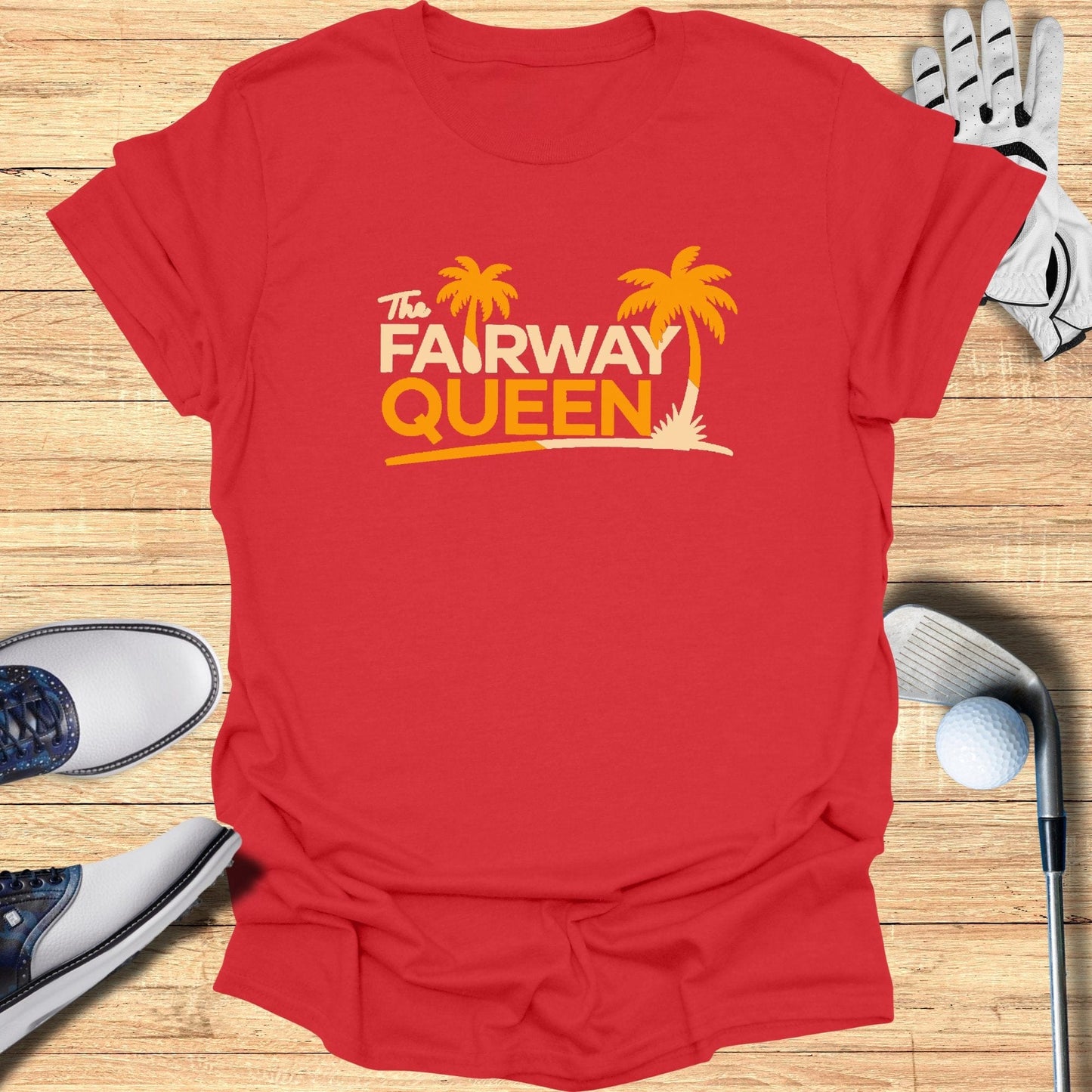 Fairway Queen T-Shirt - Funny Golf Tee by Swing Epic