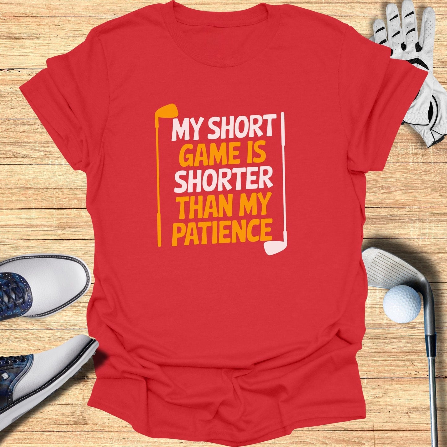 My Short Game T-Shirt - Funny Golf Tee by Swing Epic