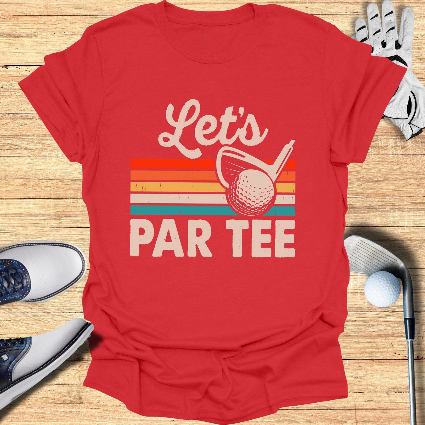 Let's Par Tee T-Shirt - Funny Golf Tee by Swing Epic