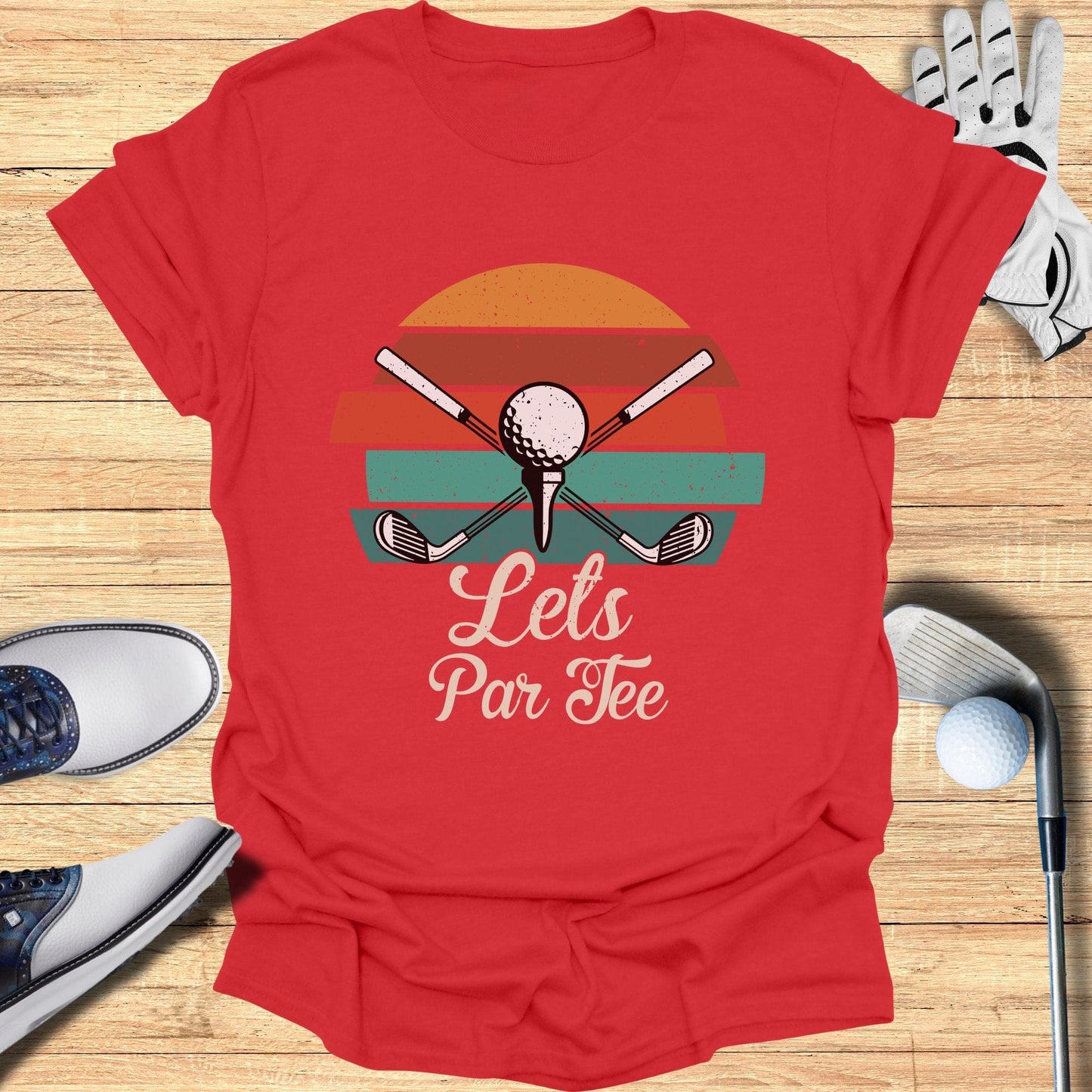 Let's Par Tee T-Shirt - Funny Golf Tee by Swing Epic