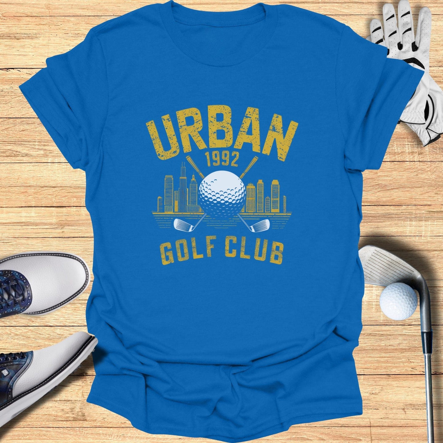 Urban Golf Club 1992 T-Shirt - Funny Golf Tee by Swing Epic