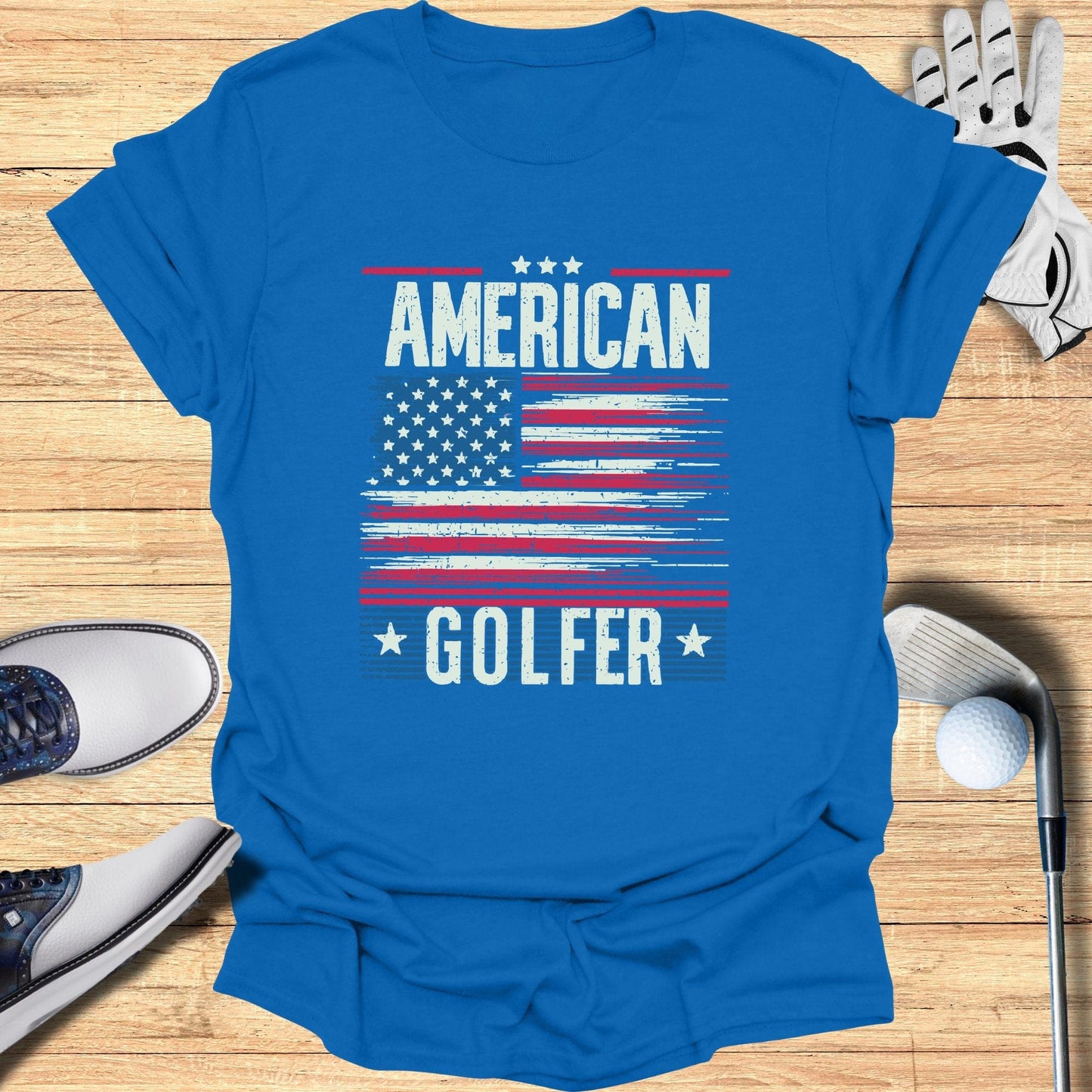 American Golfer T-Shirt - Funny Golf Tee by Swing Epic