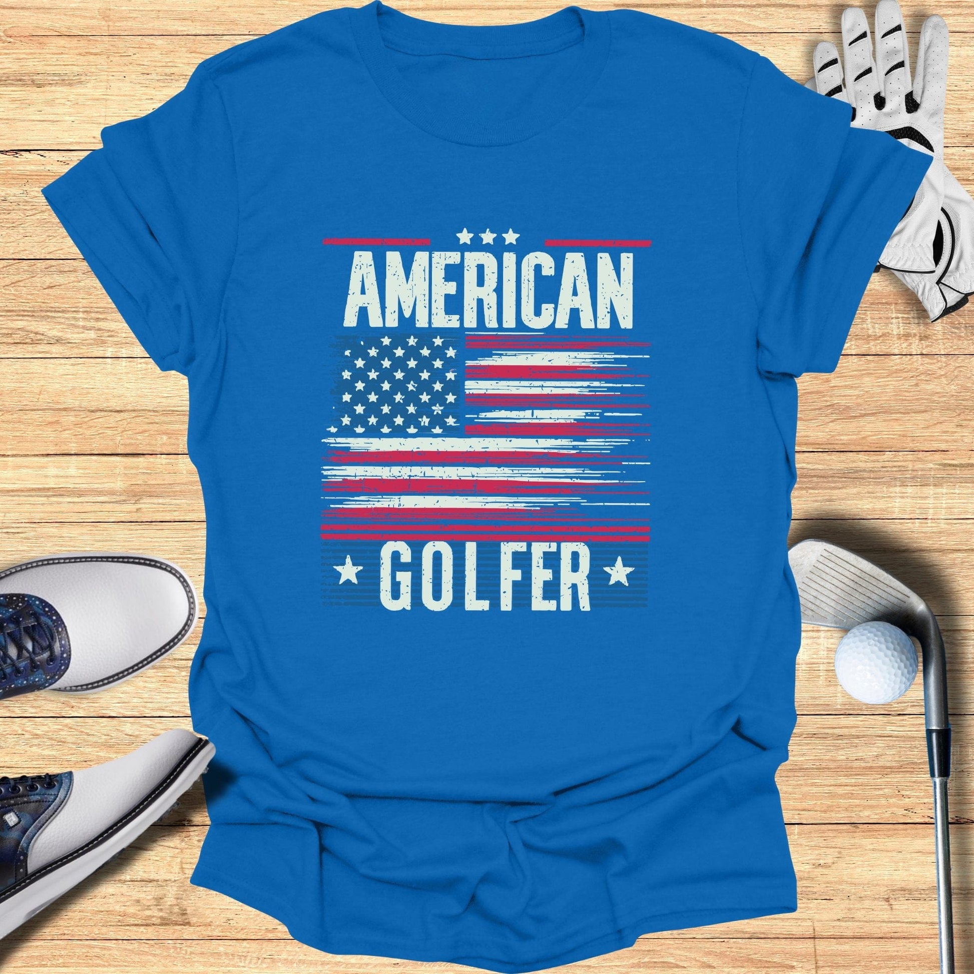 American Golfer T-Shirt - Funny Golf Tee by Swing Epic