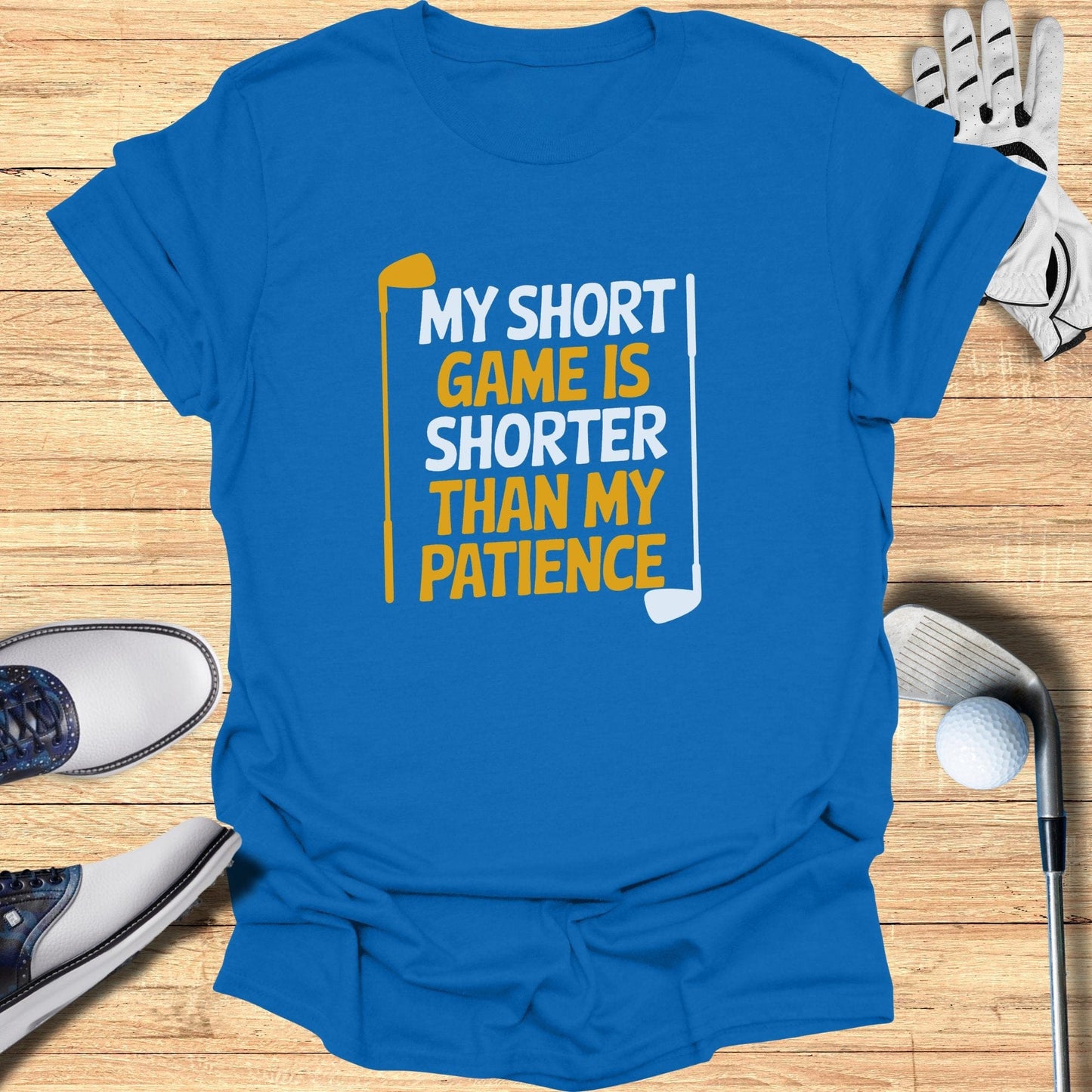 My Short Game T-Shirt - Funny Golf Tee by Swing Epic