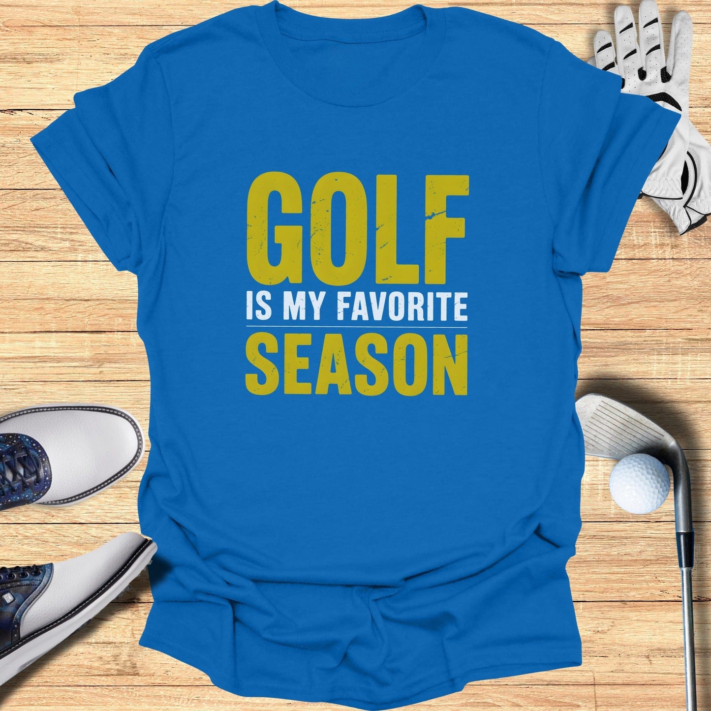 Golf Is My Favorite Season T-Shirt - Funny Golf T-Shirt by SwingEpic