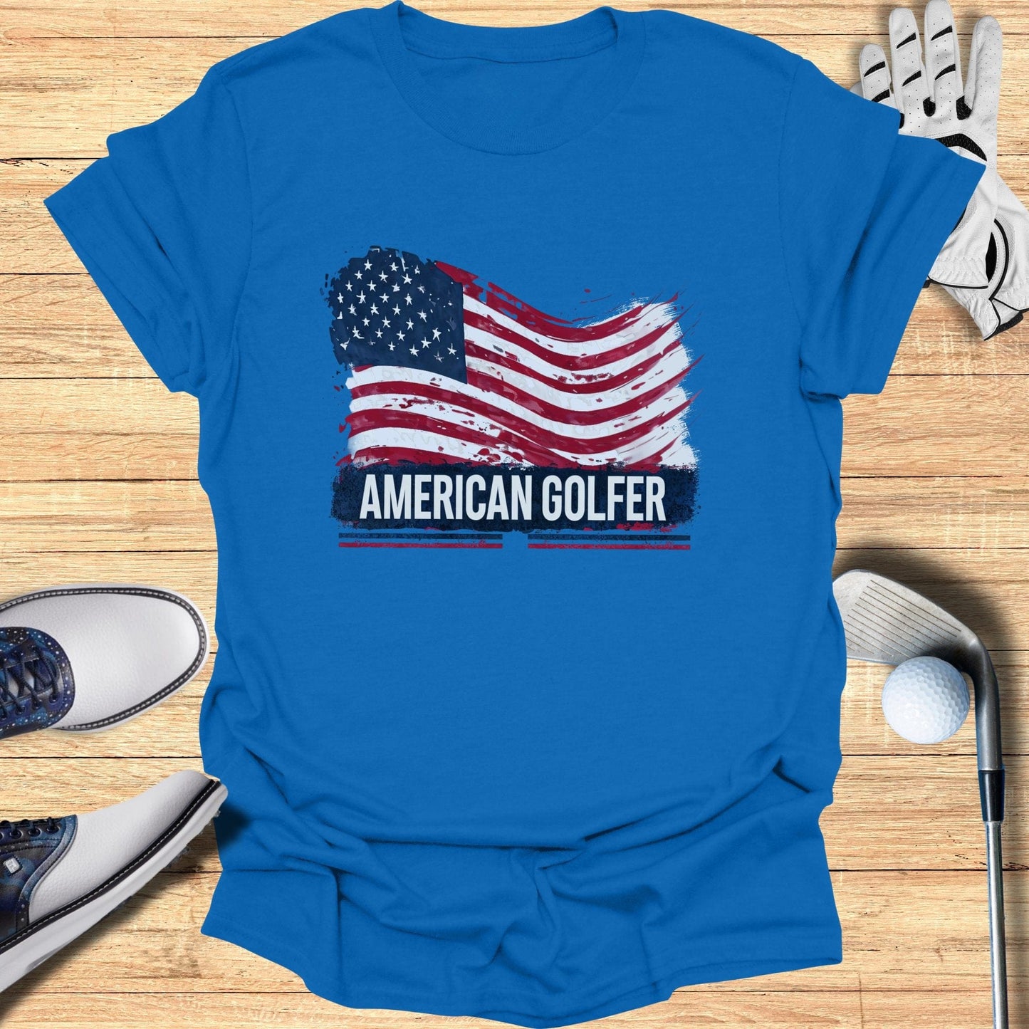 American Golfer T-Shirt - Funny Golf Tee by Swing Epic
