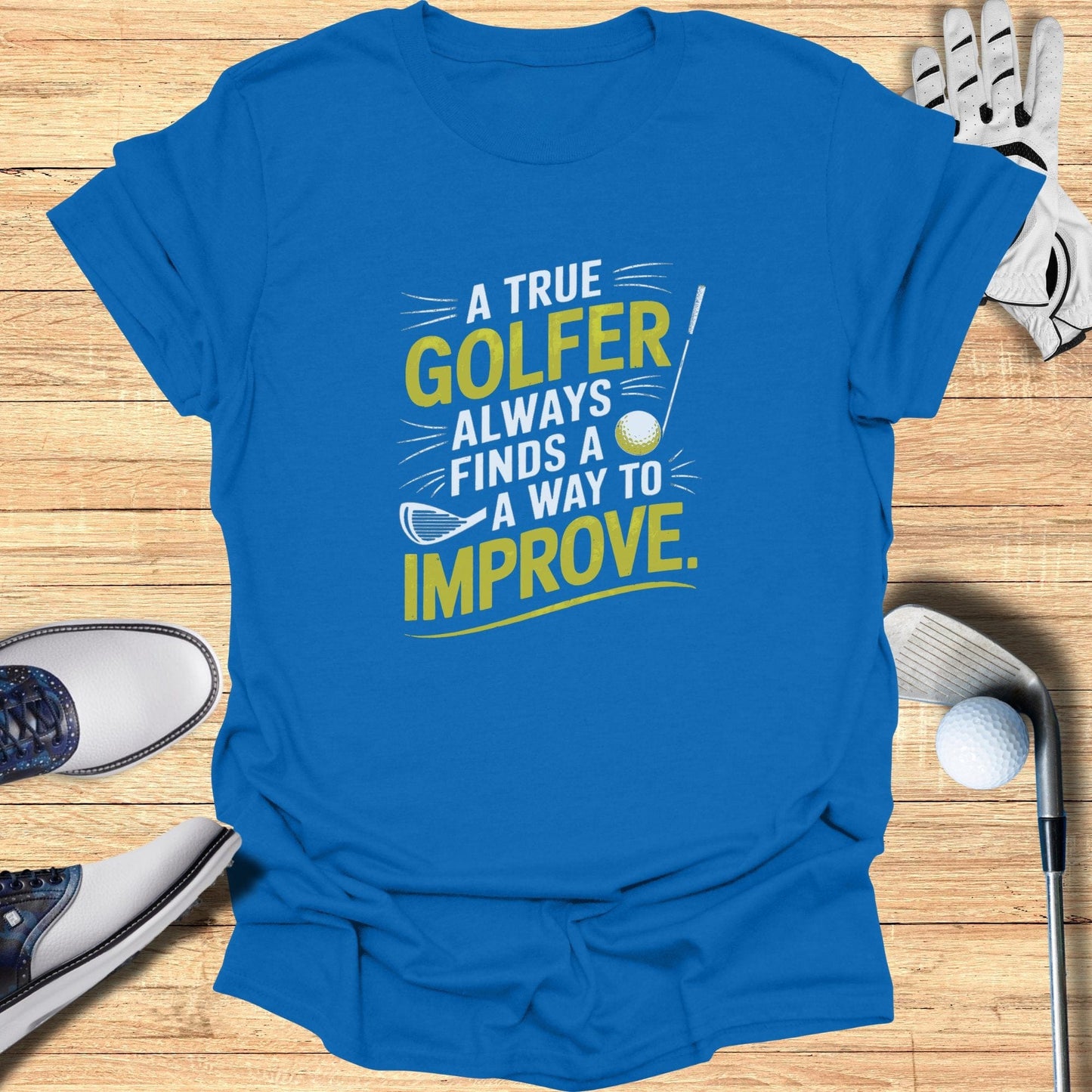 A True Golfer T-Shirt - Funny Golf Tee by Swing Epic