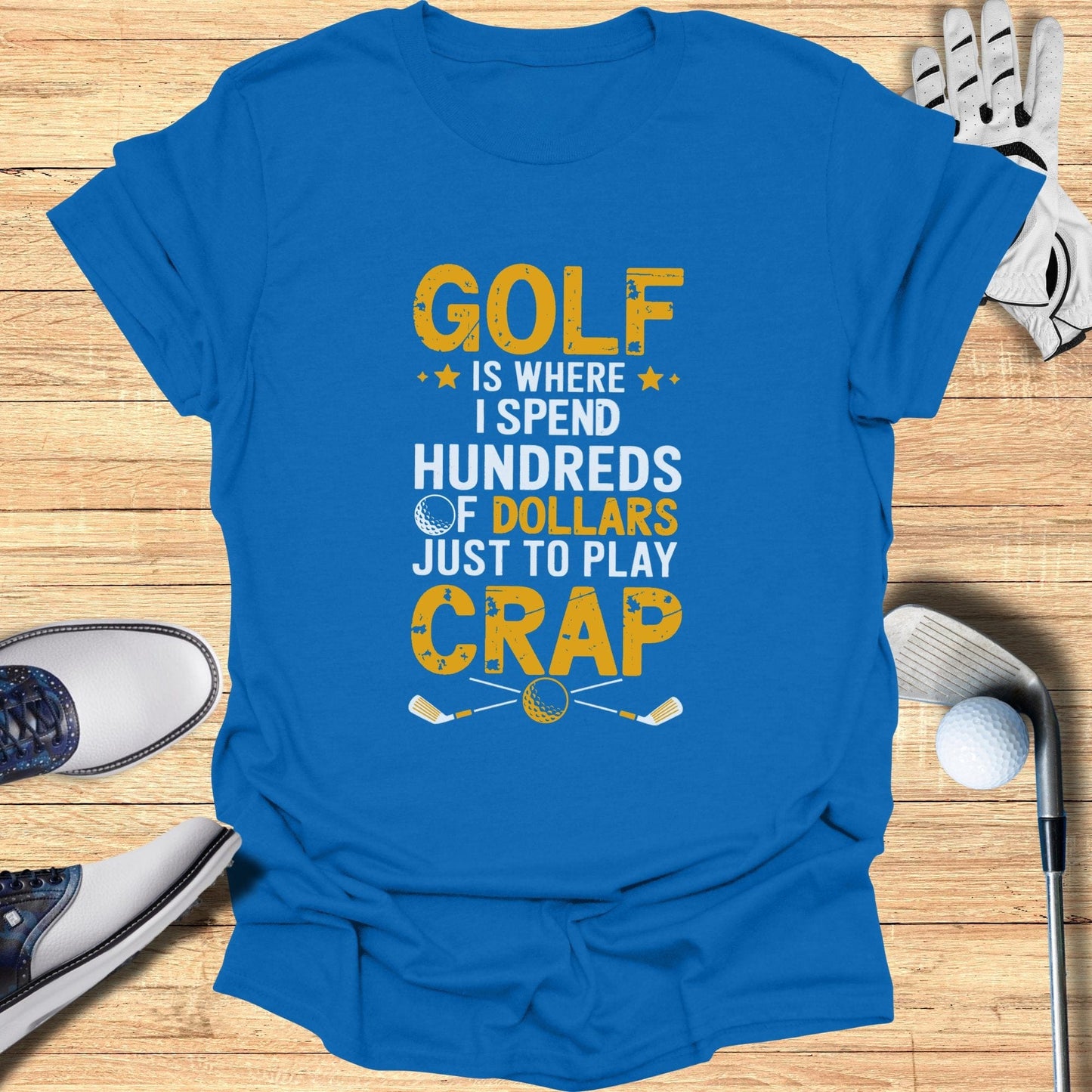 Golf Is Where I Lose T-Shirt - Funny Golf Tee by Swing Epic
