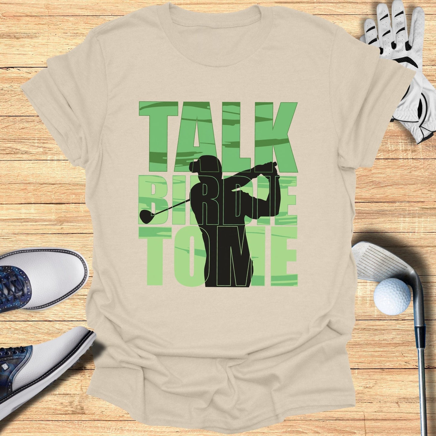 Talk Birdie To Me T-Shirt - Funny Golf Tee by Swing Epic