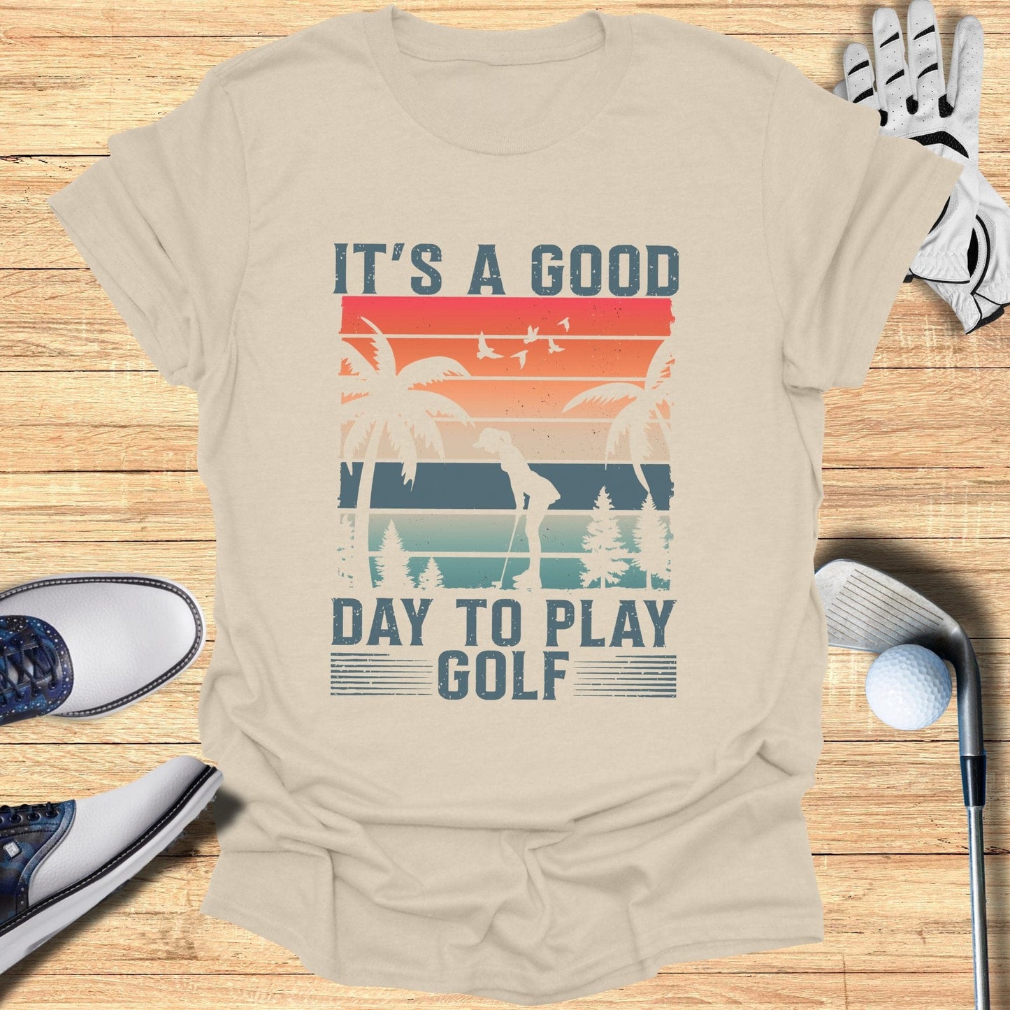 It's a Good Day to Play Golf T-Shirt - Funny Golf Tee by Swing Epic