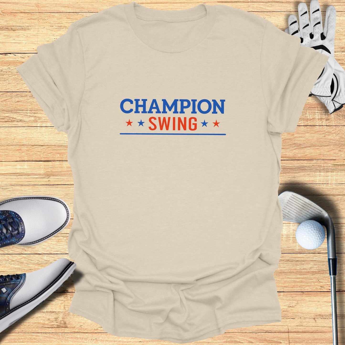 Champion Swing T-Shirt - Funny Golf Tee by Swing Epic