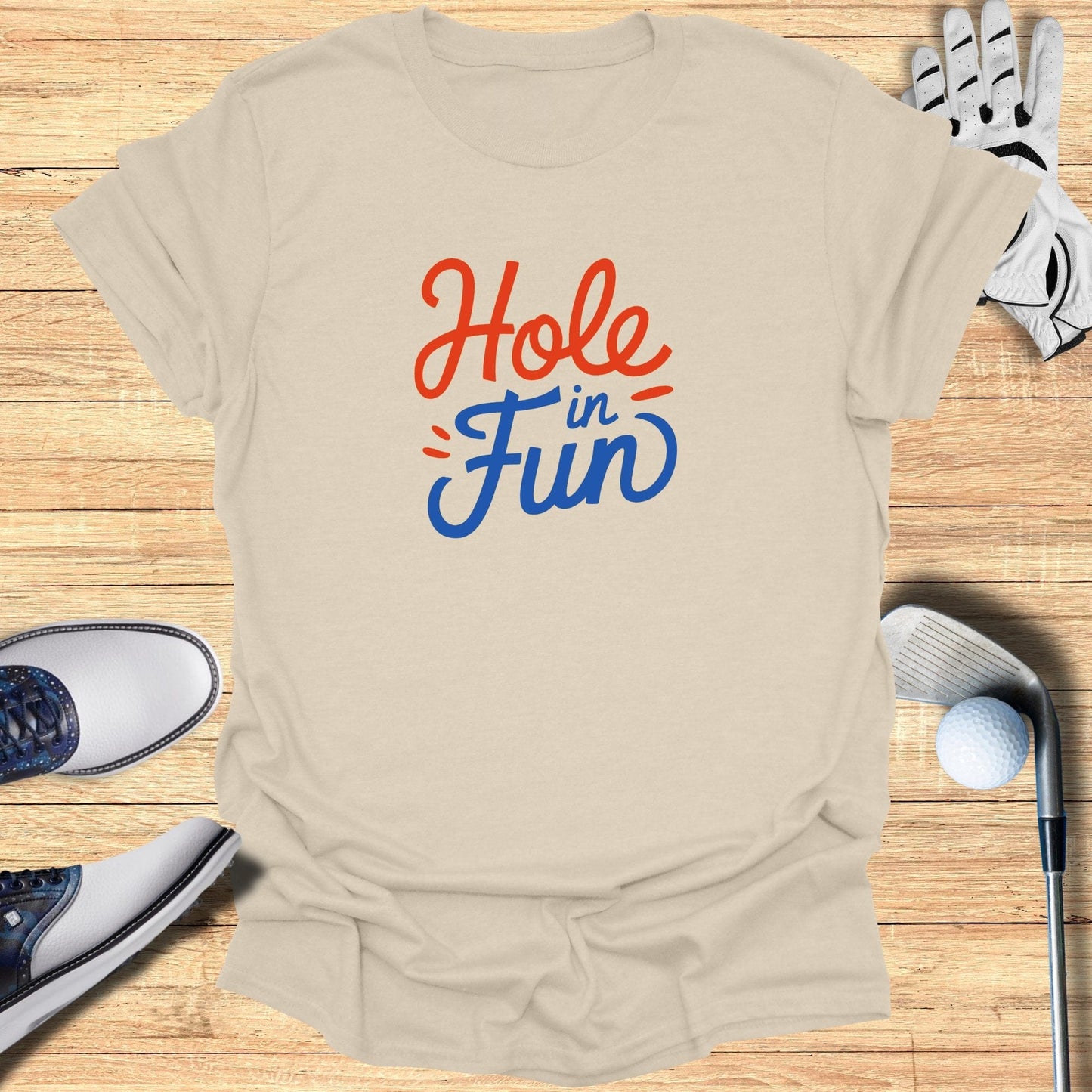 Hole In Fun T-Shirt - Funny Golf Tee by Swing Epic