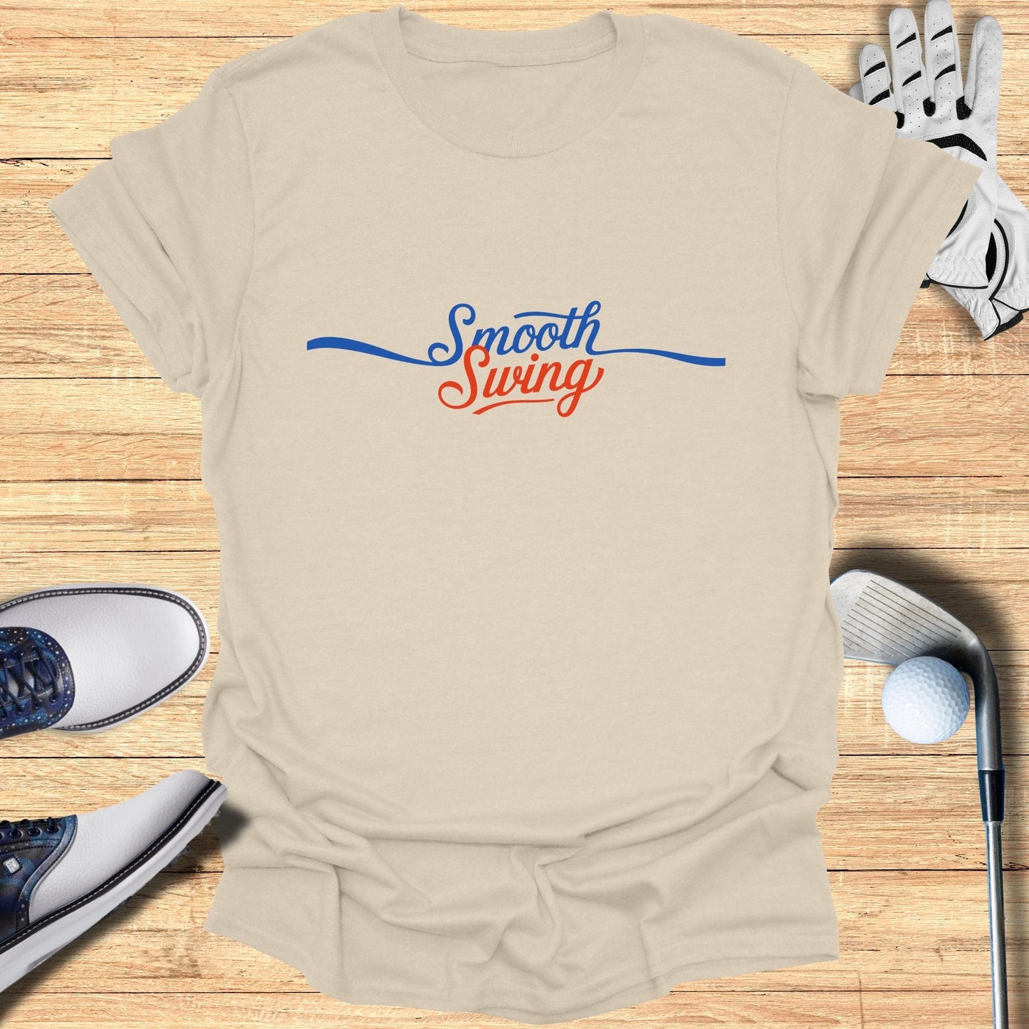 Smooth Swing T-Shirt - Funny Golf Tee by Swing Epic