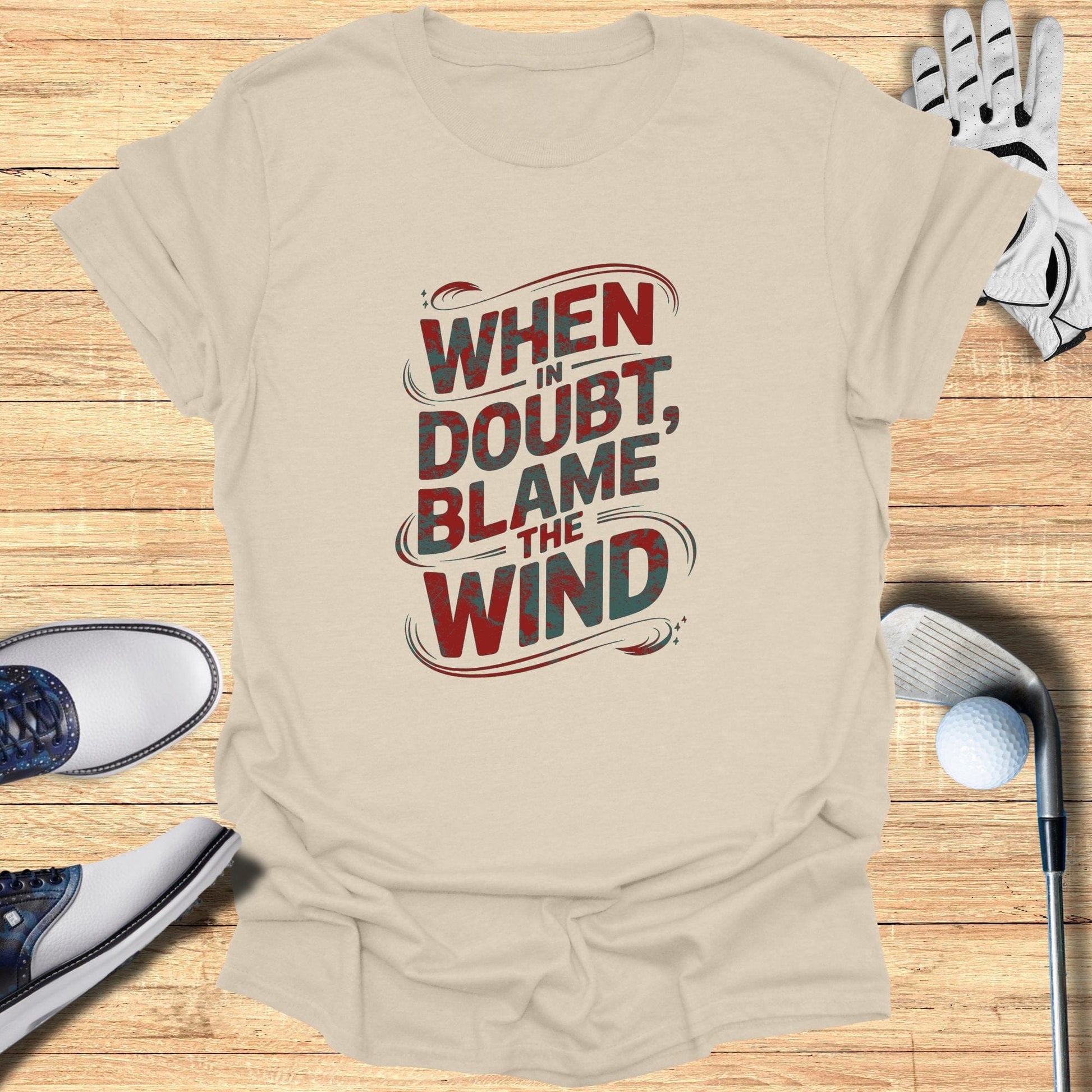 When in Doubt T-Shirt - Funny Golf Tee by Swing Epic
