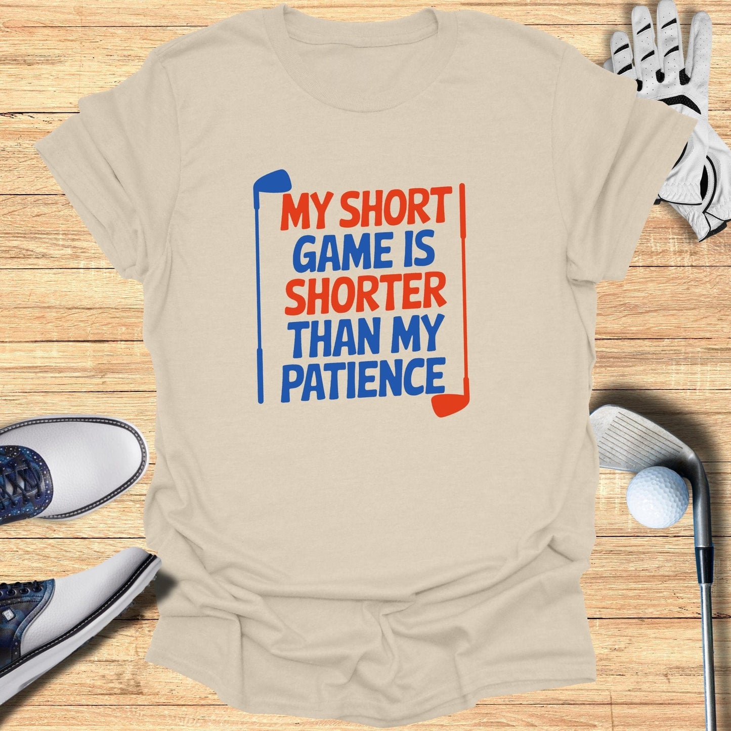 My Short Game T-Shirt - Funny Golf Tee by Swing Epic