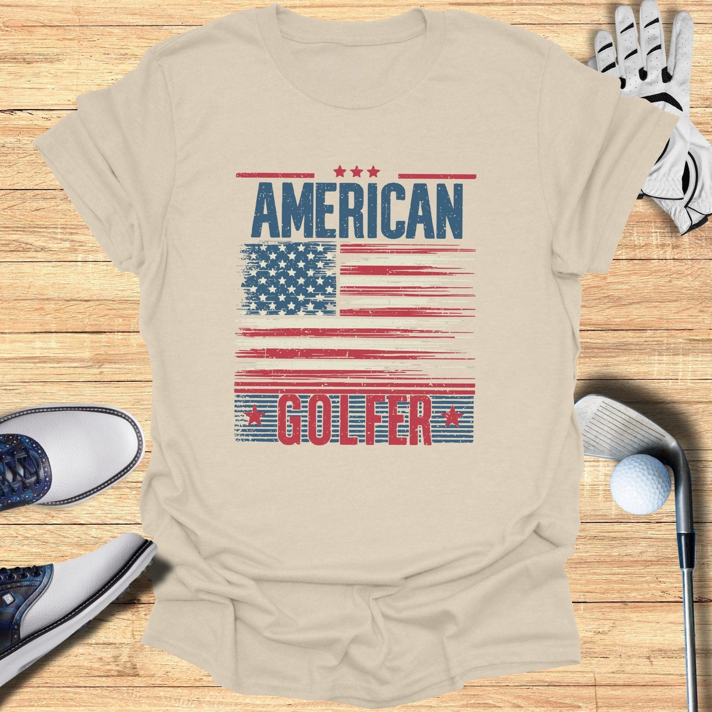 American Golfer T-Shirt - Funny Golf Tee by Swing Epic