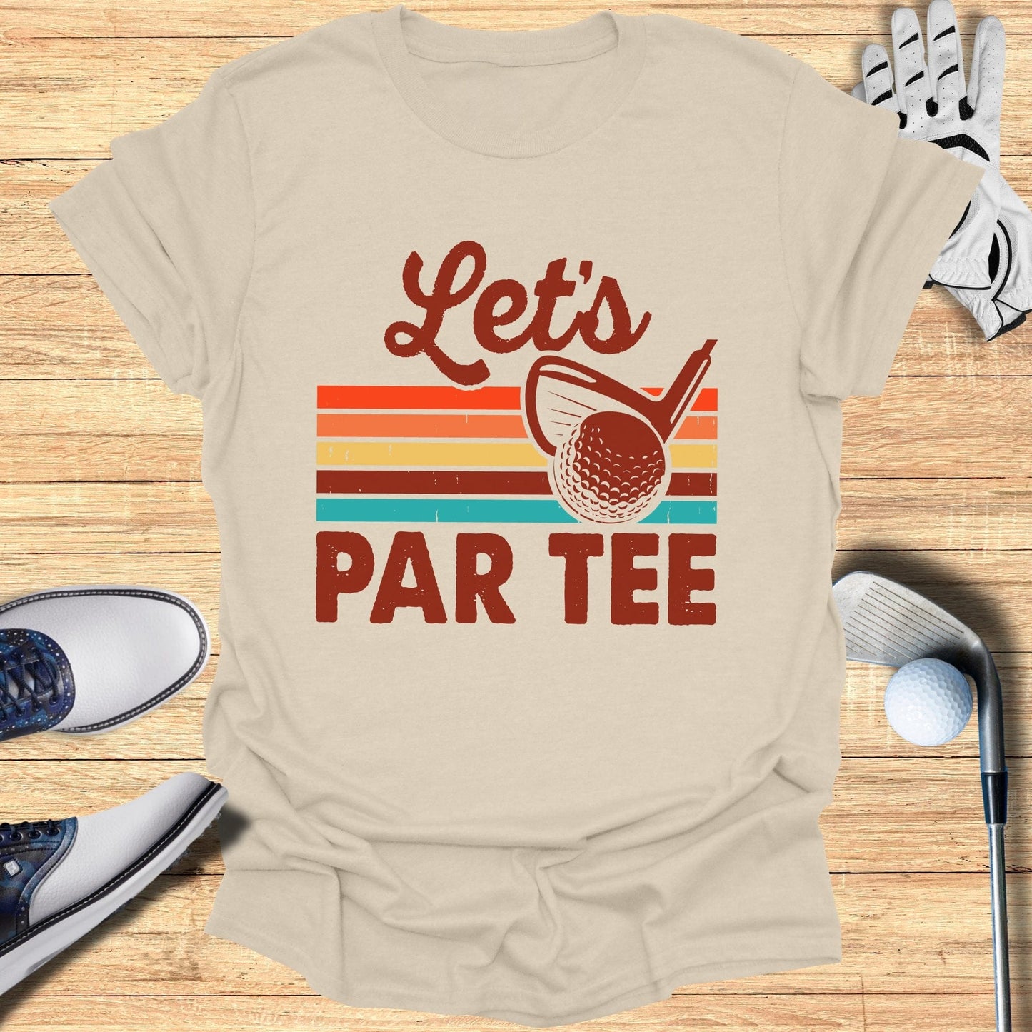 Let's Par Tee T-Shirt - Funny Golf Tee by Swing Epic