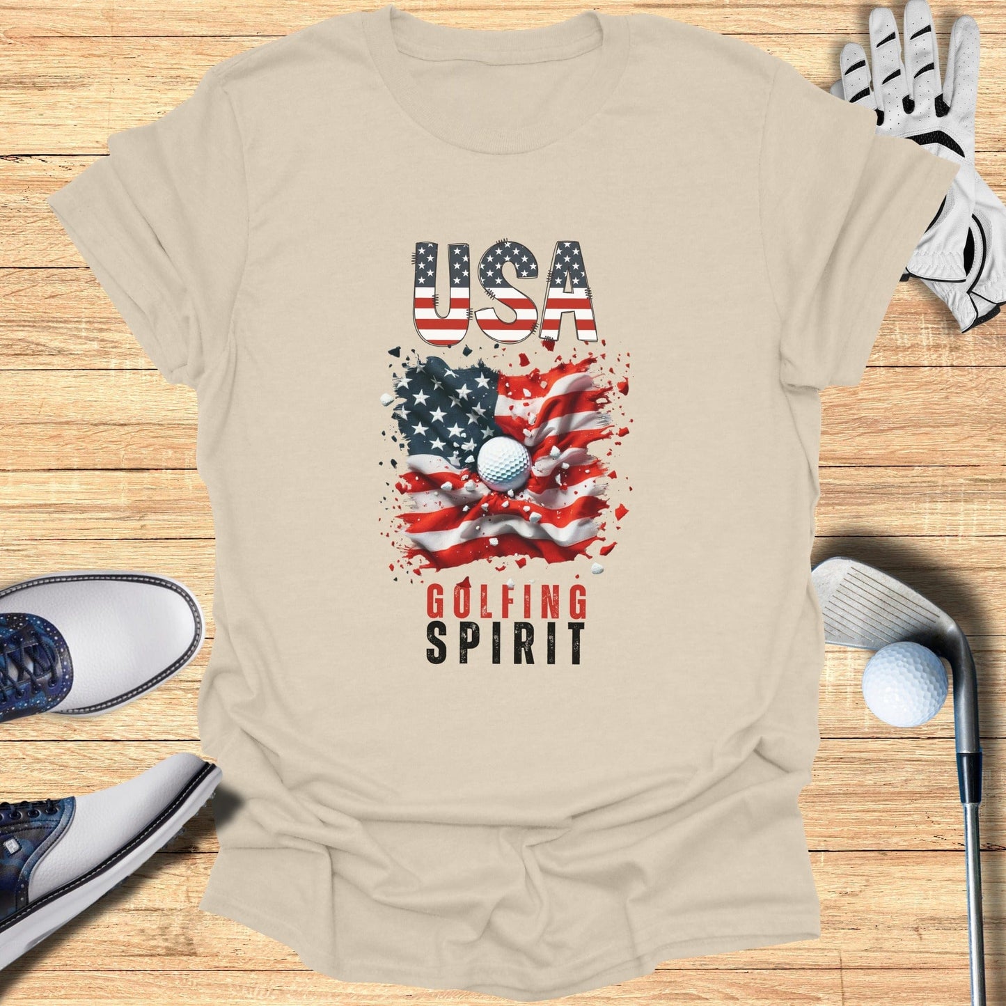 USA Golfing Spirit T-Shirt