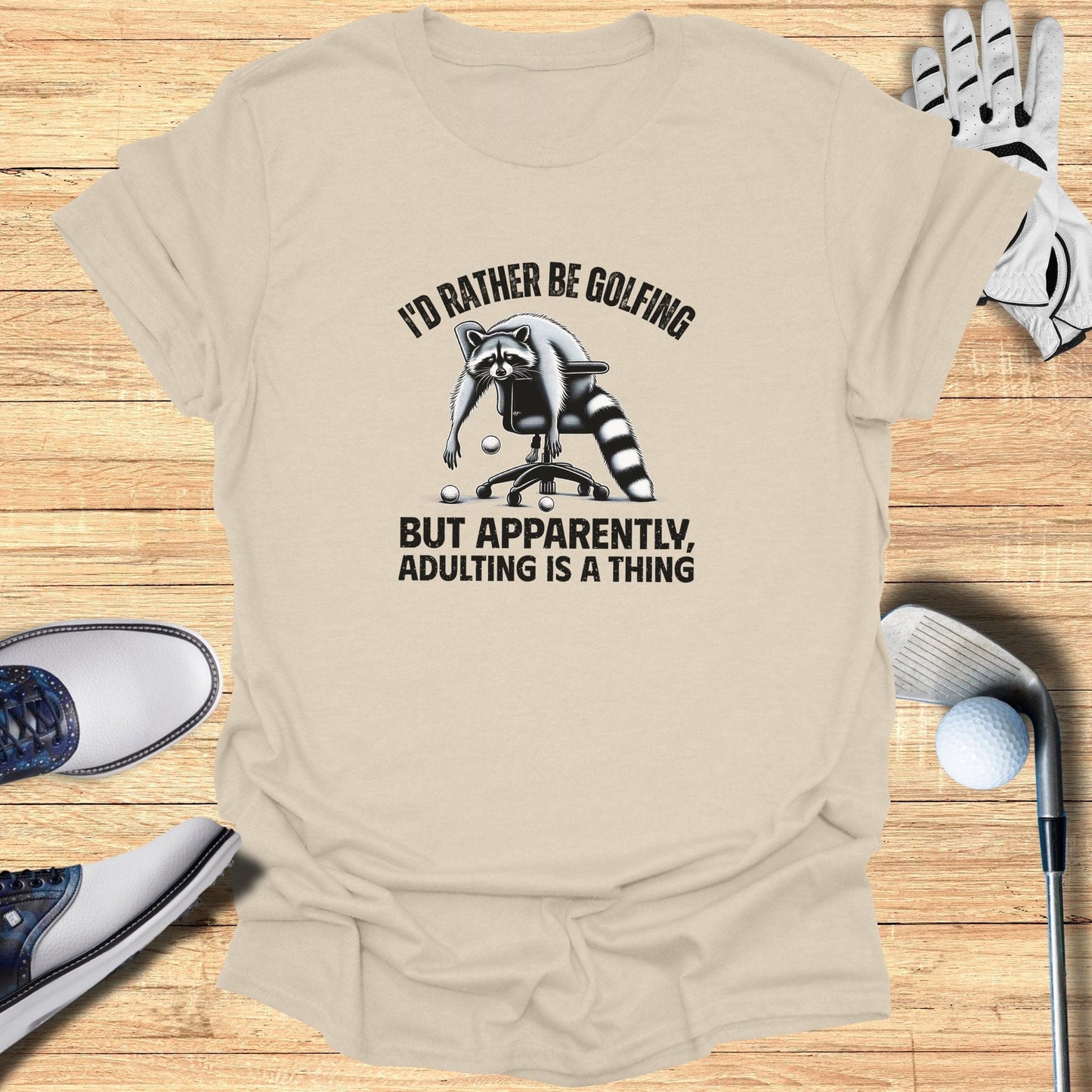 I'd Rather Be Golfing T-Shirt - Funny Golf Tee by Swing Epic