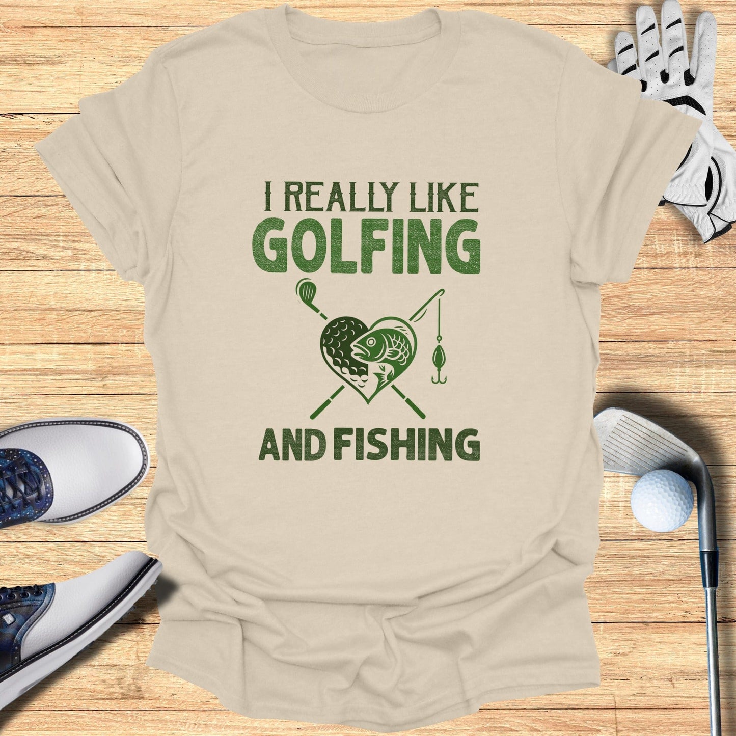 Golf & Fish All Day T-Shirt