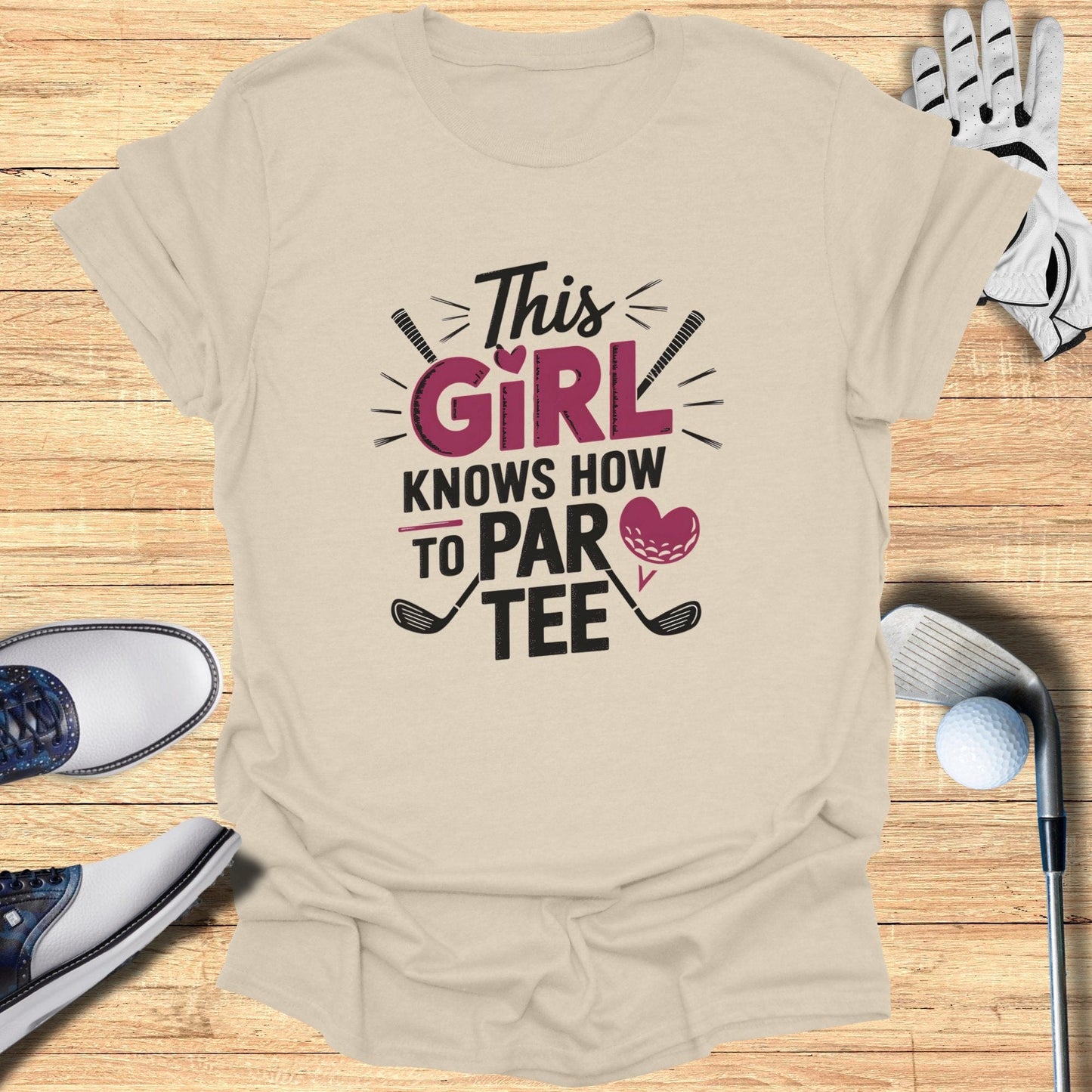 This Girl Knows T-Shirt - Funny Golf Tee by Swing Epic